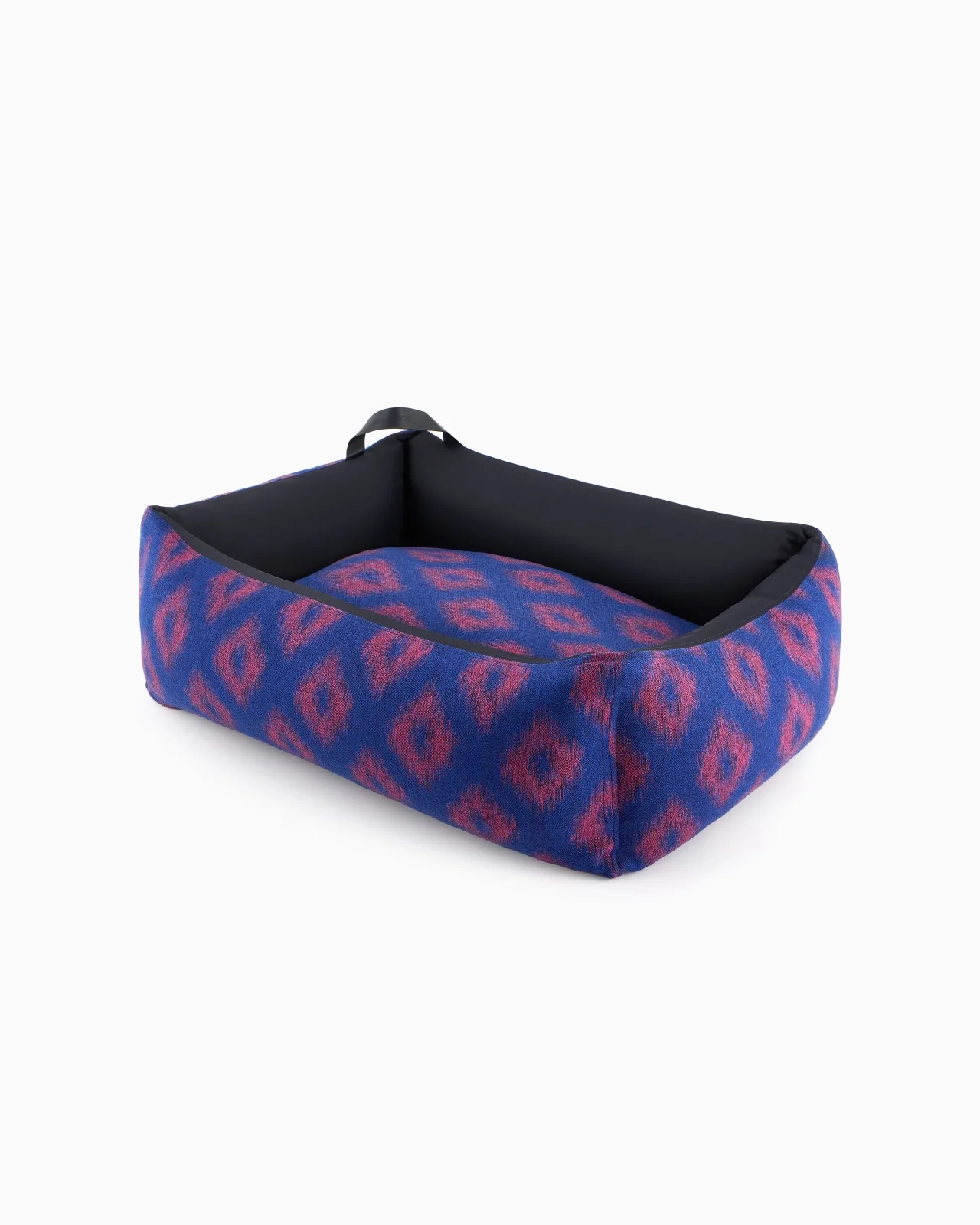 Poldo x Giorgio Armani Ikat jacquard flannel dog bed - 1