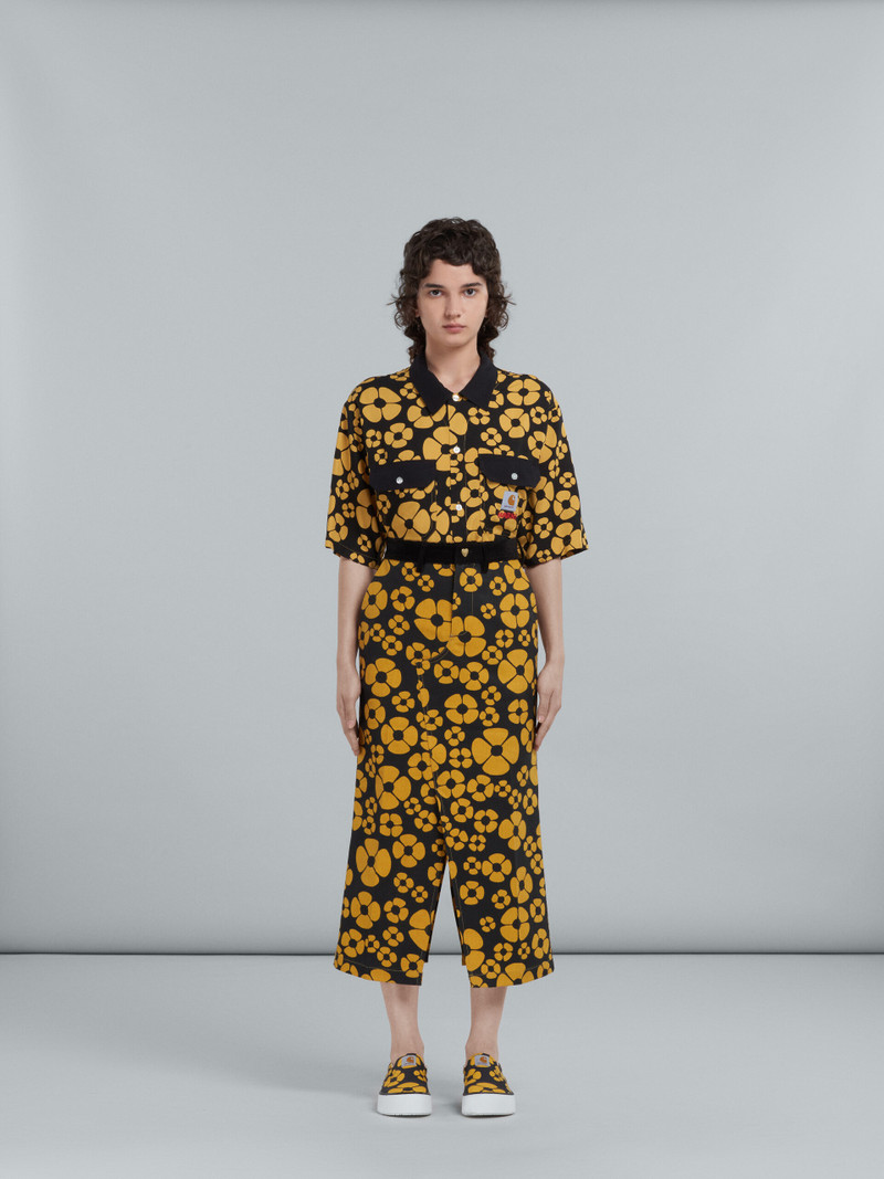 Marni MARNI X CARHARTT WIP - YELLOW MIDI SKIRT outlook