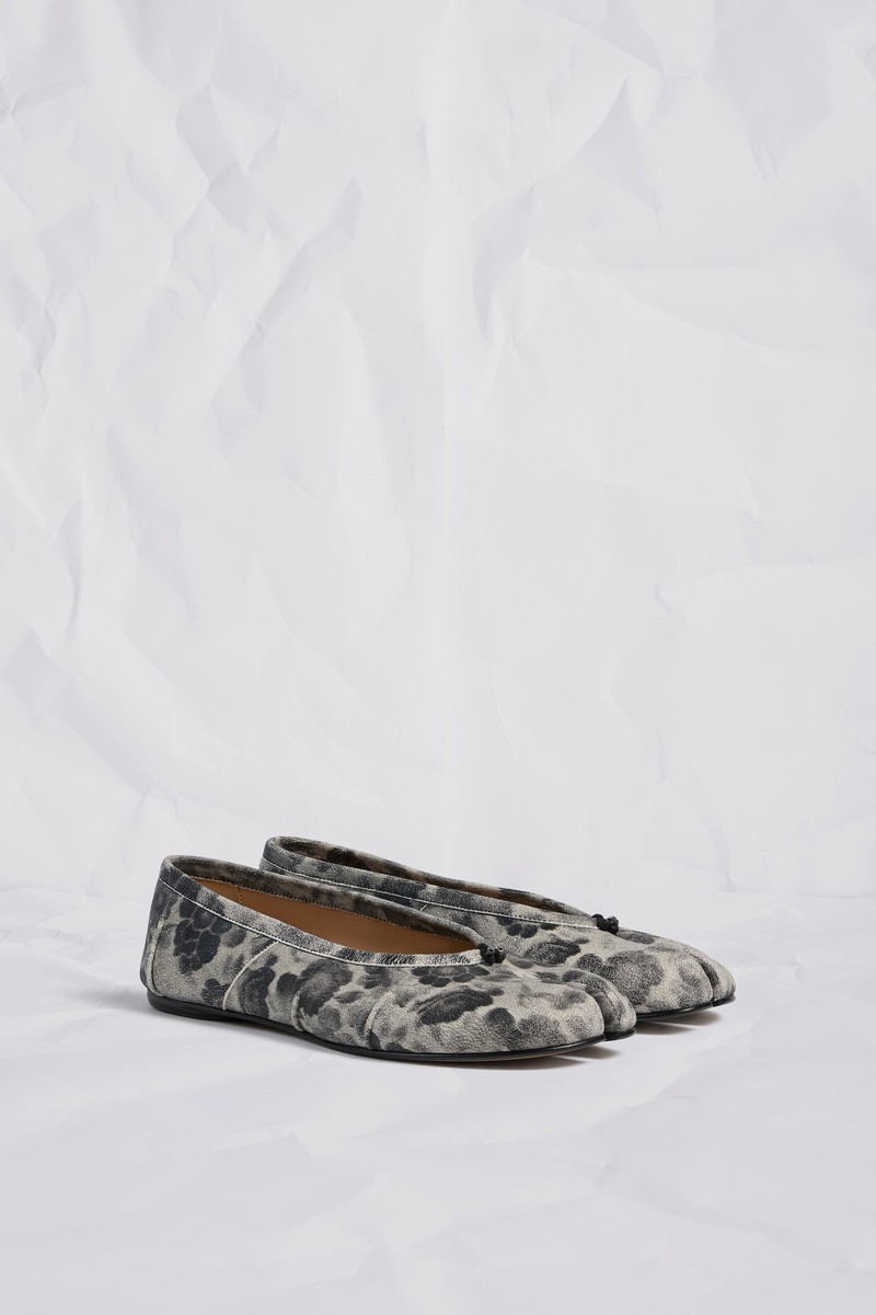 Tabi Ballerina Crackle Flower Print 3