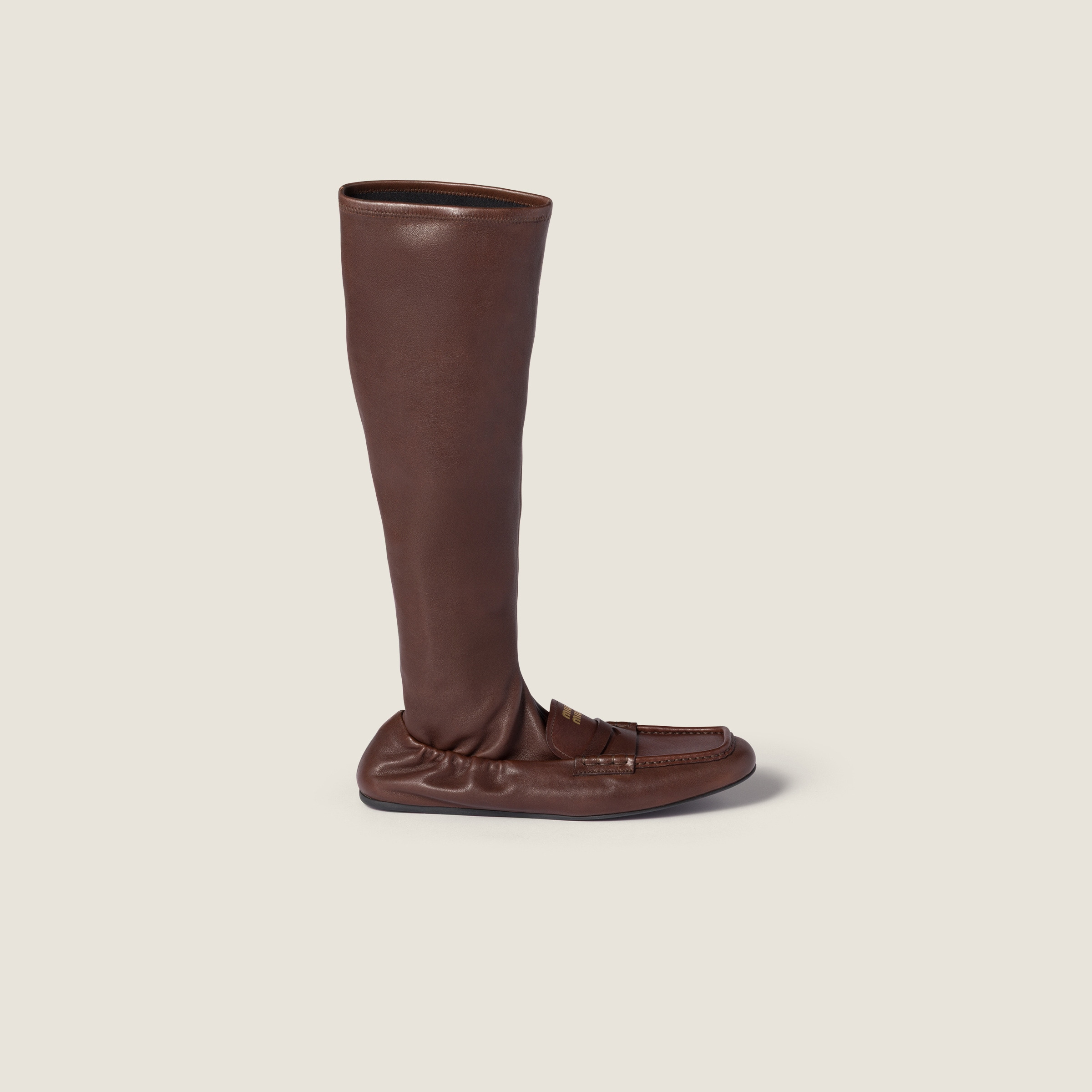Ruches nappa leather boots - 2
