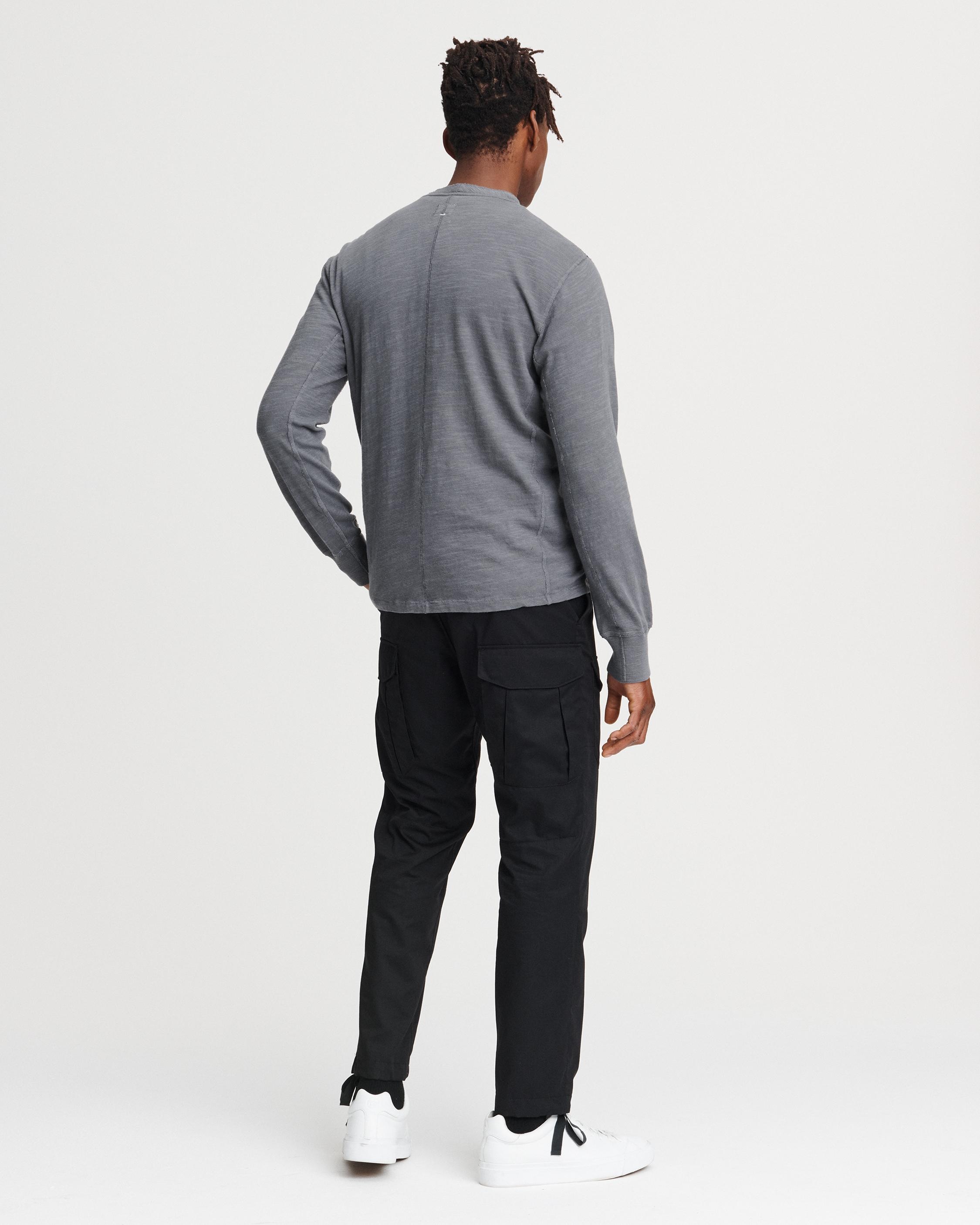 Classic Flame Long Sleeve Henley
Cotton T-Shirt - 3