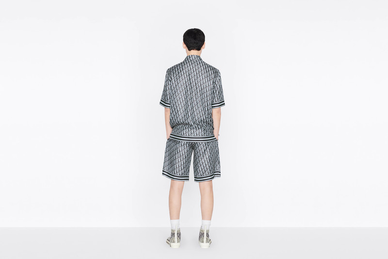 Dior Oblique Pixel Bermuda Shorts 7