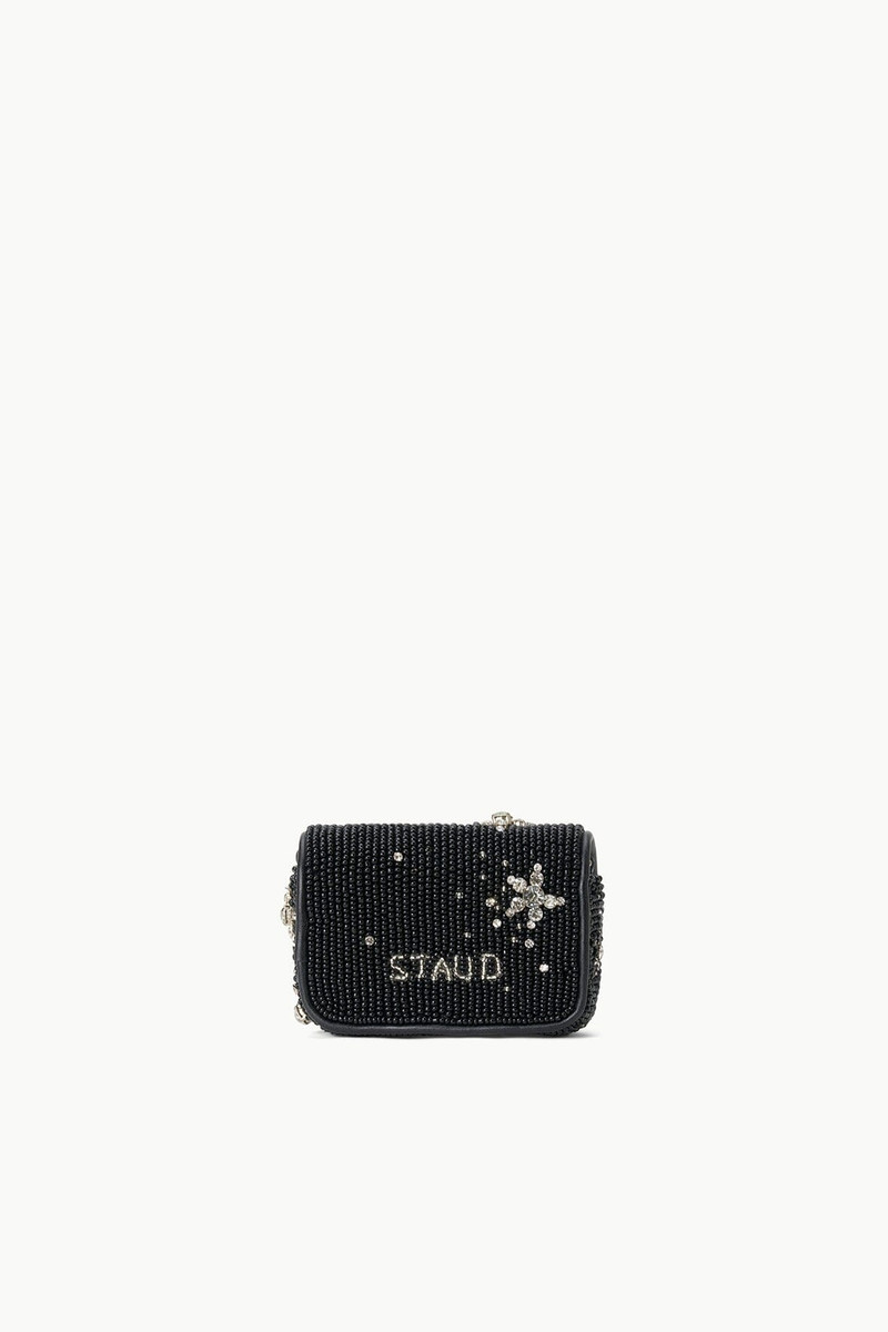 STAUD TINY TOMMY BEADED BAG STARRY NIGHT 5
