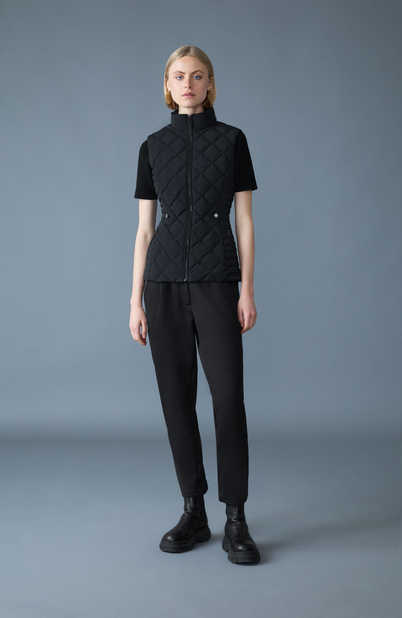 MACKAGE STEFANIA Diamond Quilted Down Vest outlook