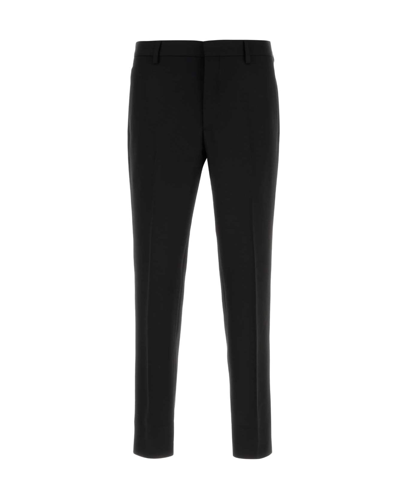 Black Wool Pant - 1
