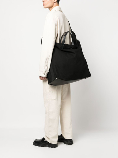 Jil Sander logo-print tote bag outlook