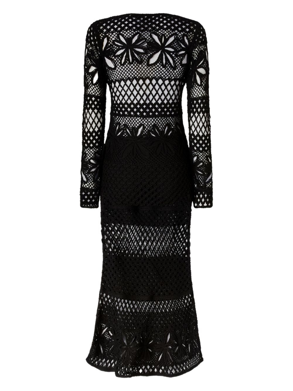 tricot maxi dress - 2