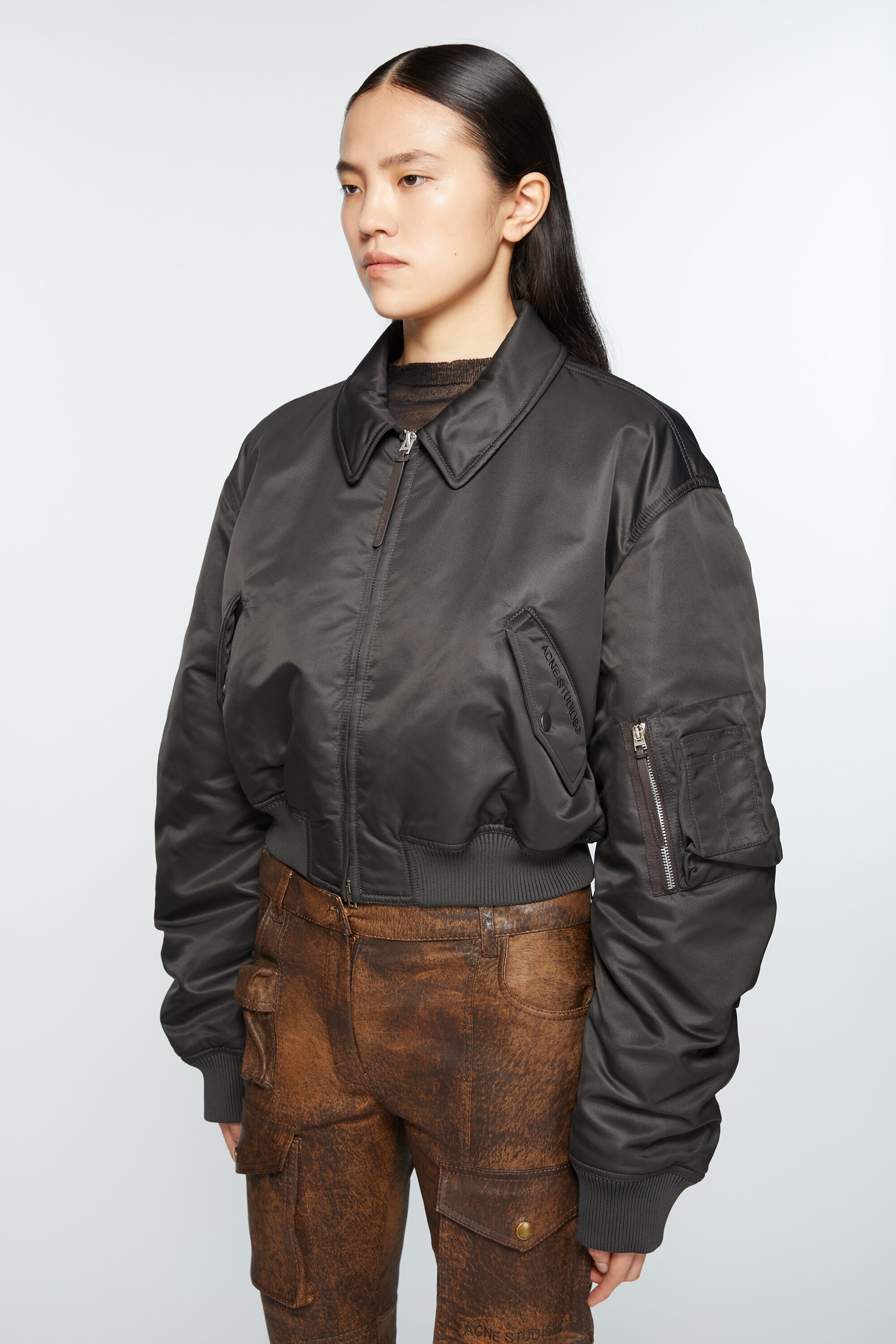 Bomber jacket - Anthracite grey - 4