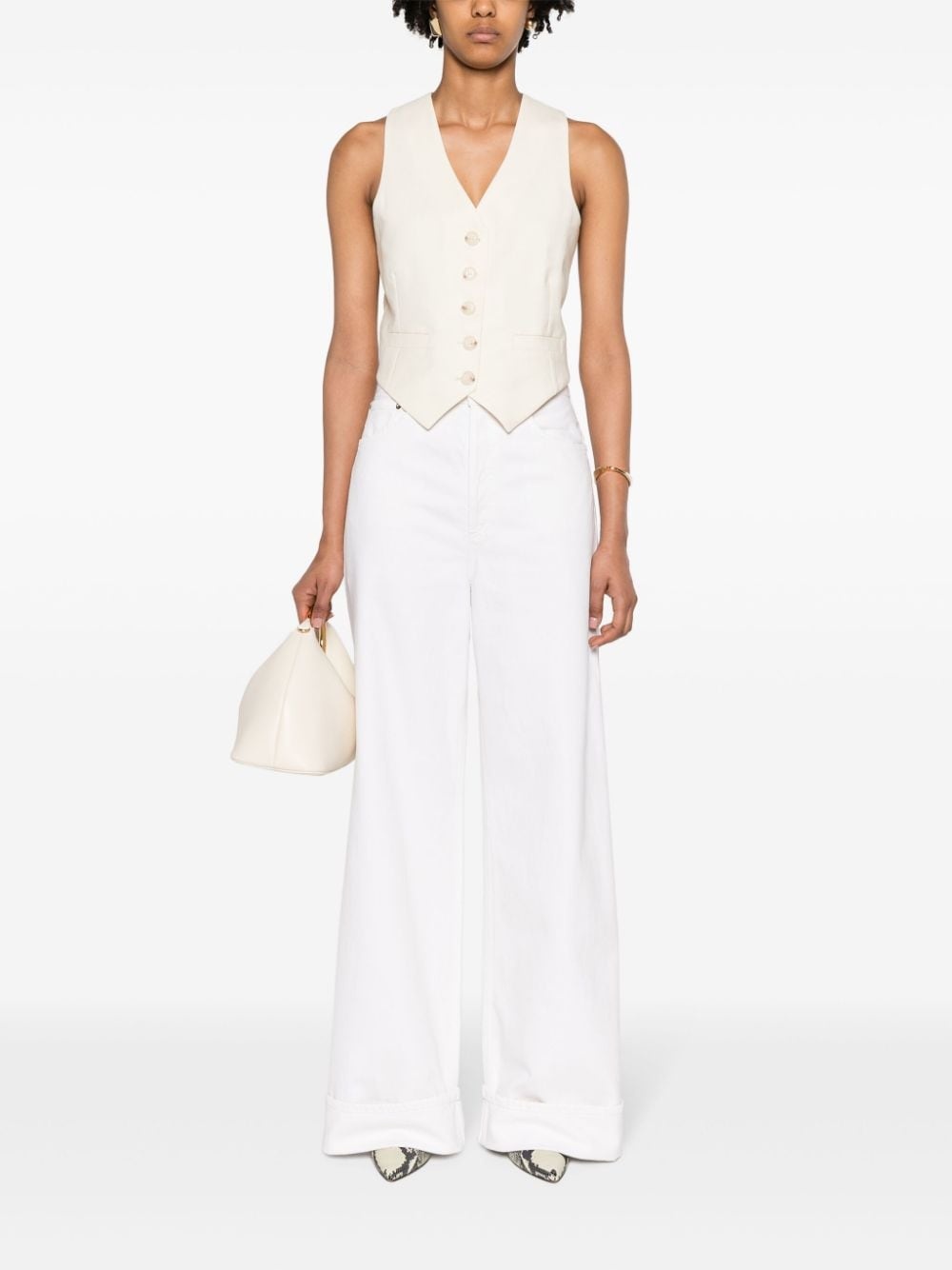 Fortune Cookie high-rise wide leg jeans - 2