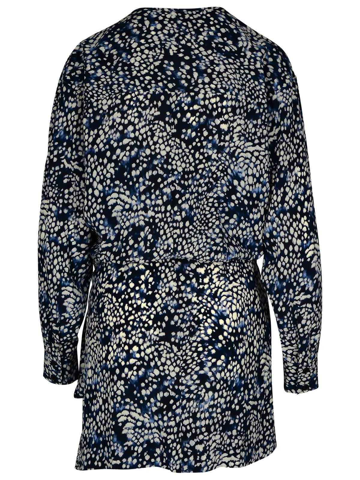 Isabel Marant 'Habla' Dress In Blue Silk Blend Women - 3