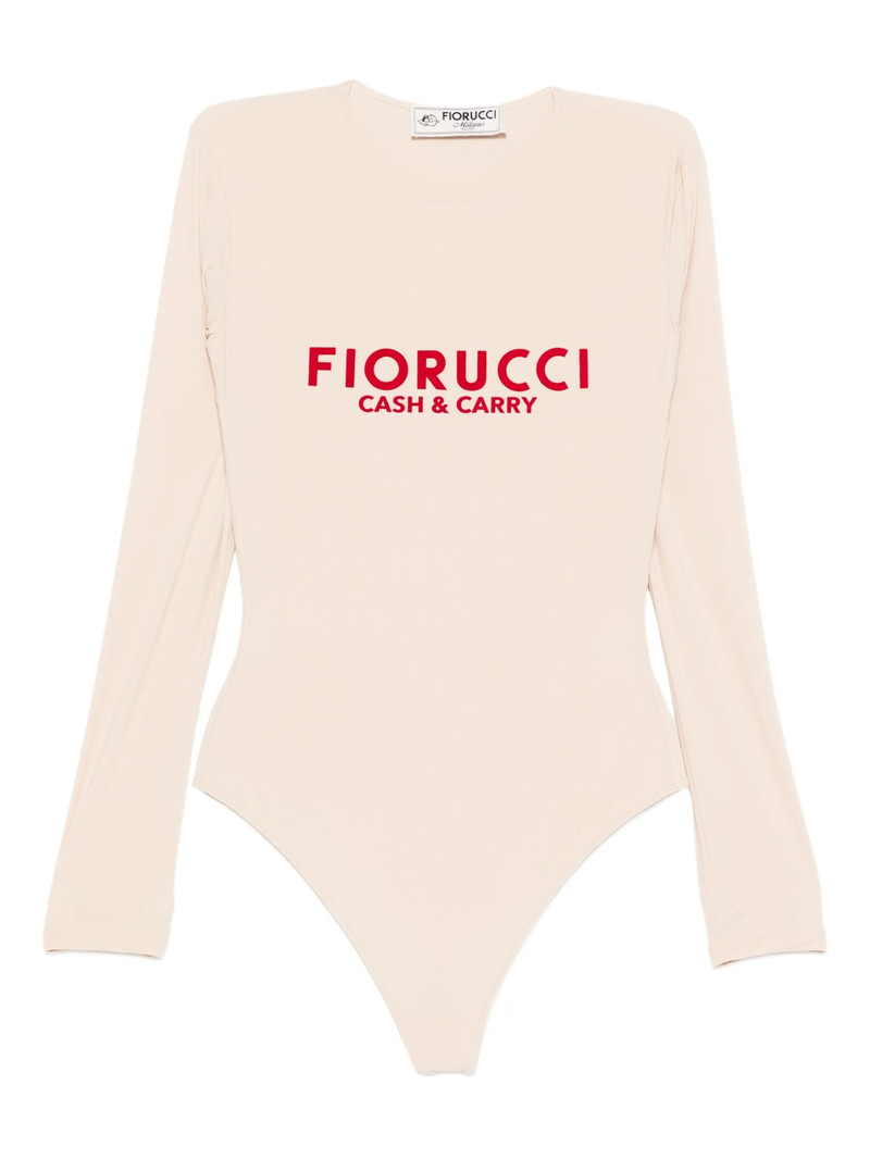 Fiorucci Logo-print Long-sleeve Bodysuit 1
