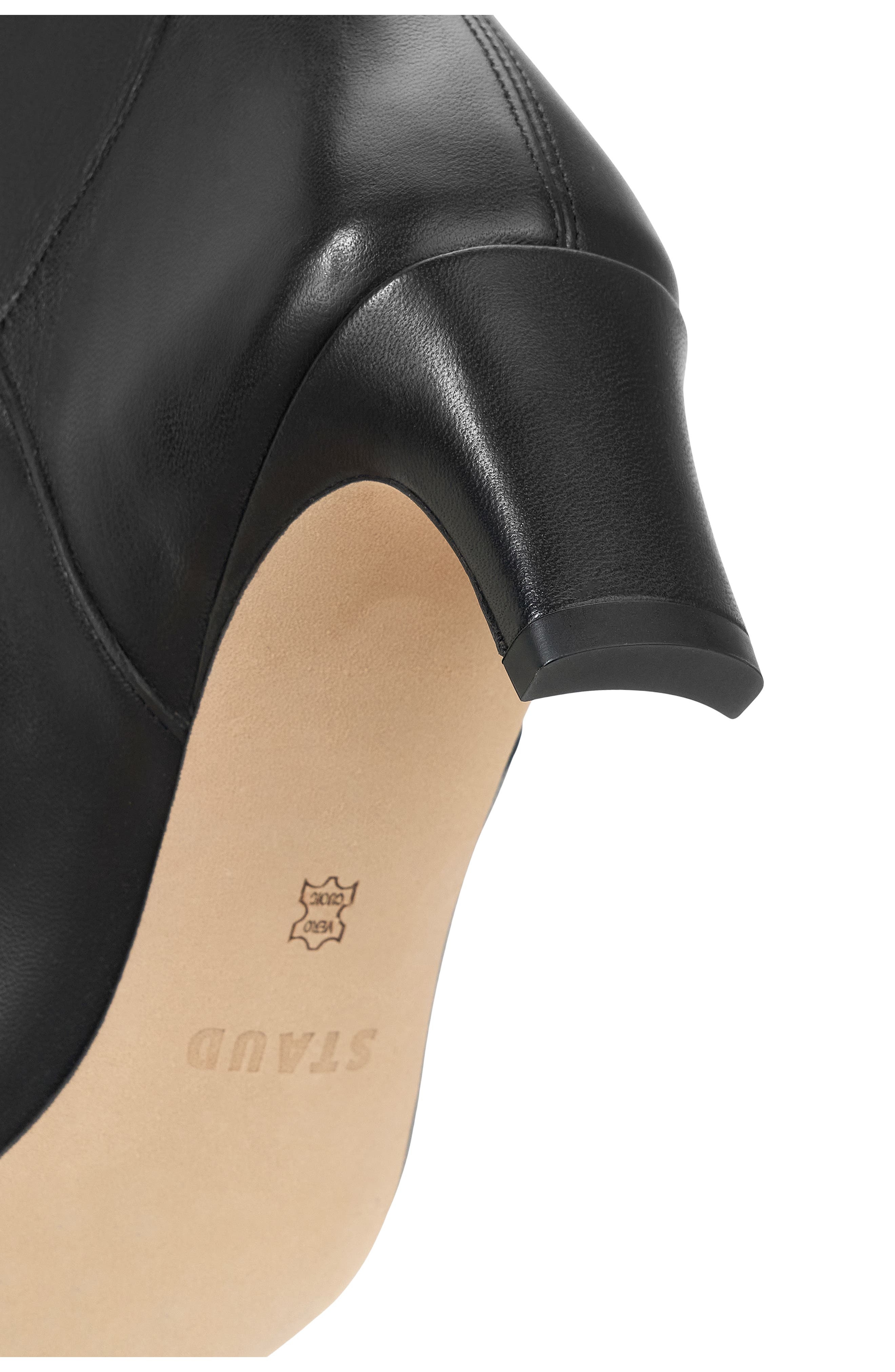 STAUD Wally Western Boot in Black Leather at Nordstrom - 5