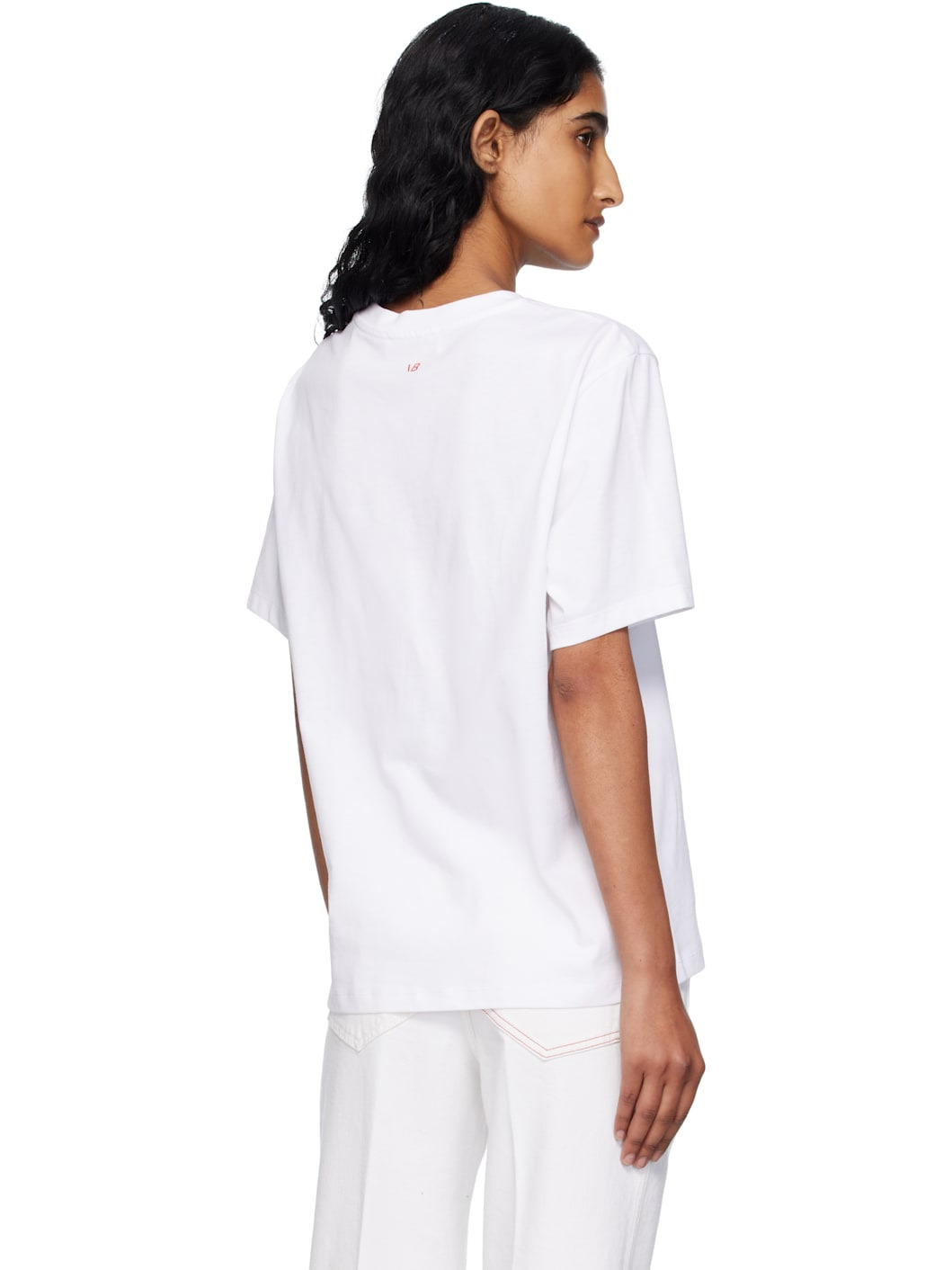 White Classic Fit Slogan T-shirt - 3