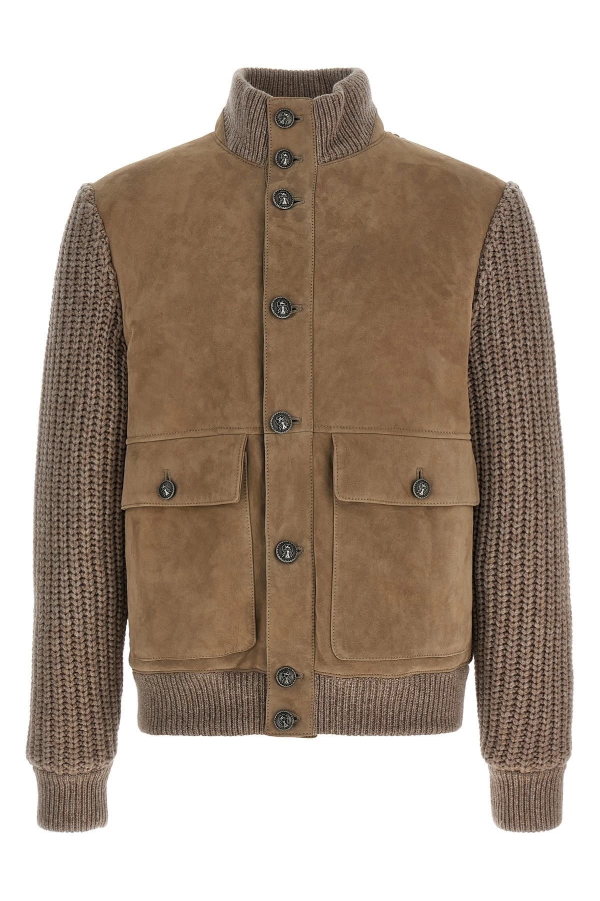 Shearling bomber jacket - 1