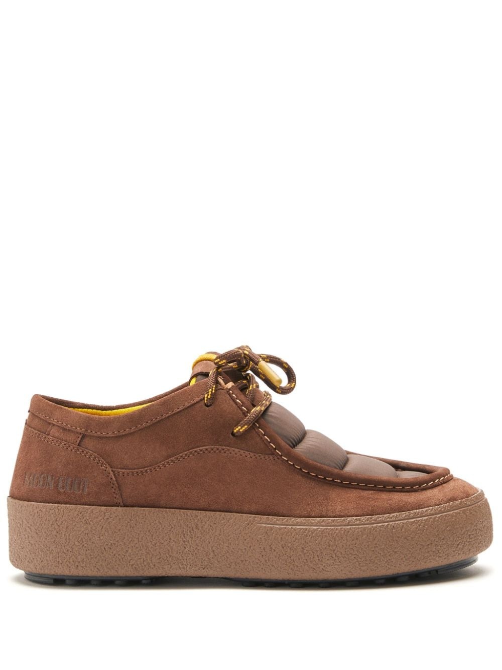 Mtrack Wallaby panelled suede boots - 1