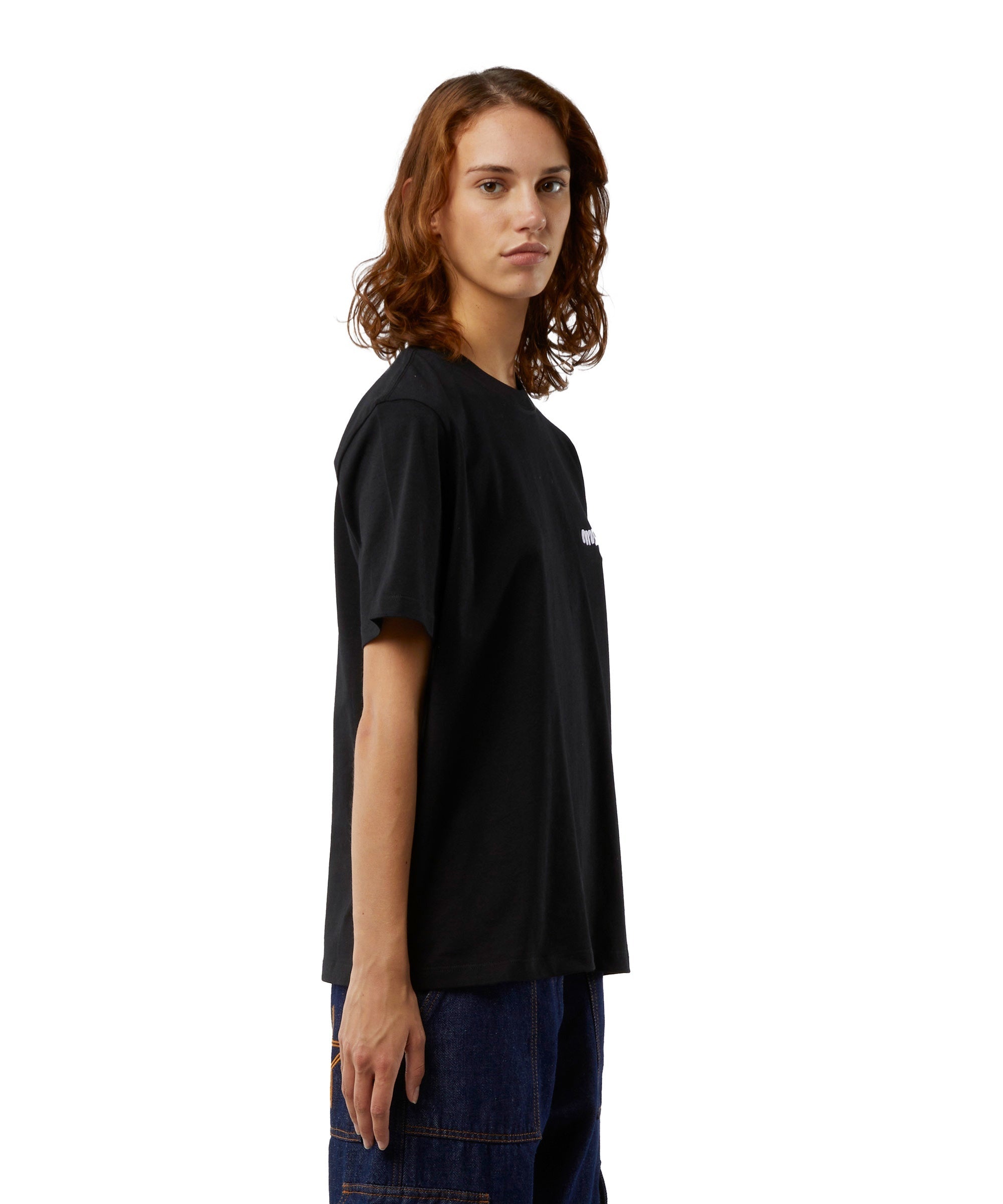 Round&nbsp;neck cotton T-shirt with embroidered logo - 4