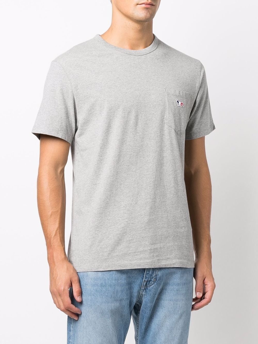 embroidered logo T-shirt - 3