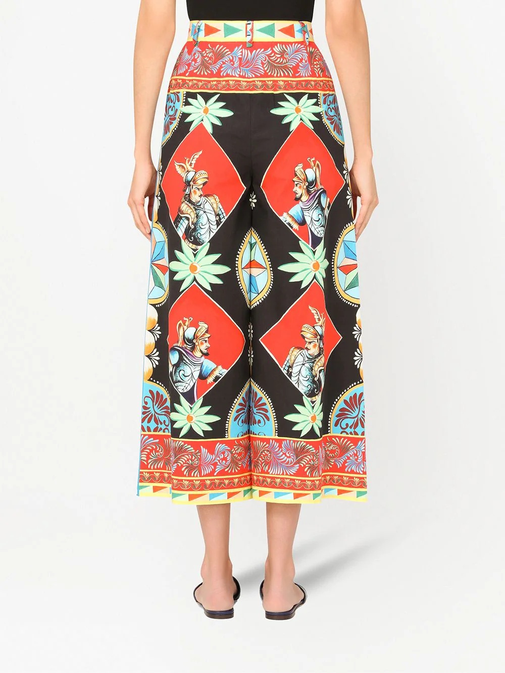 multi-panel palazzo pants - 4