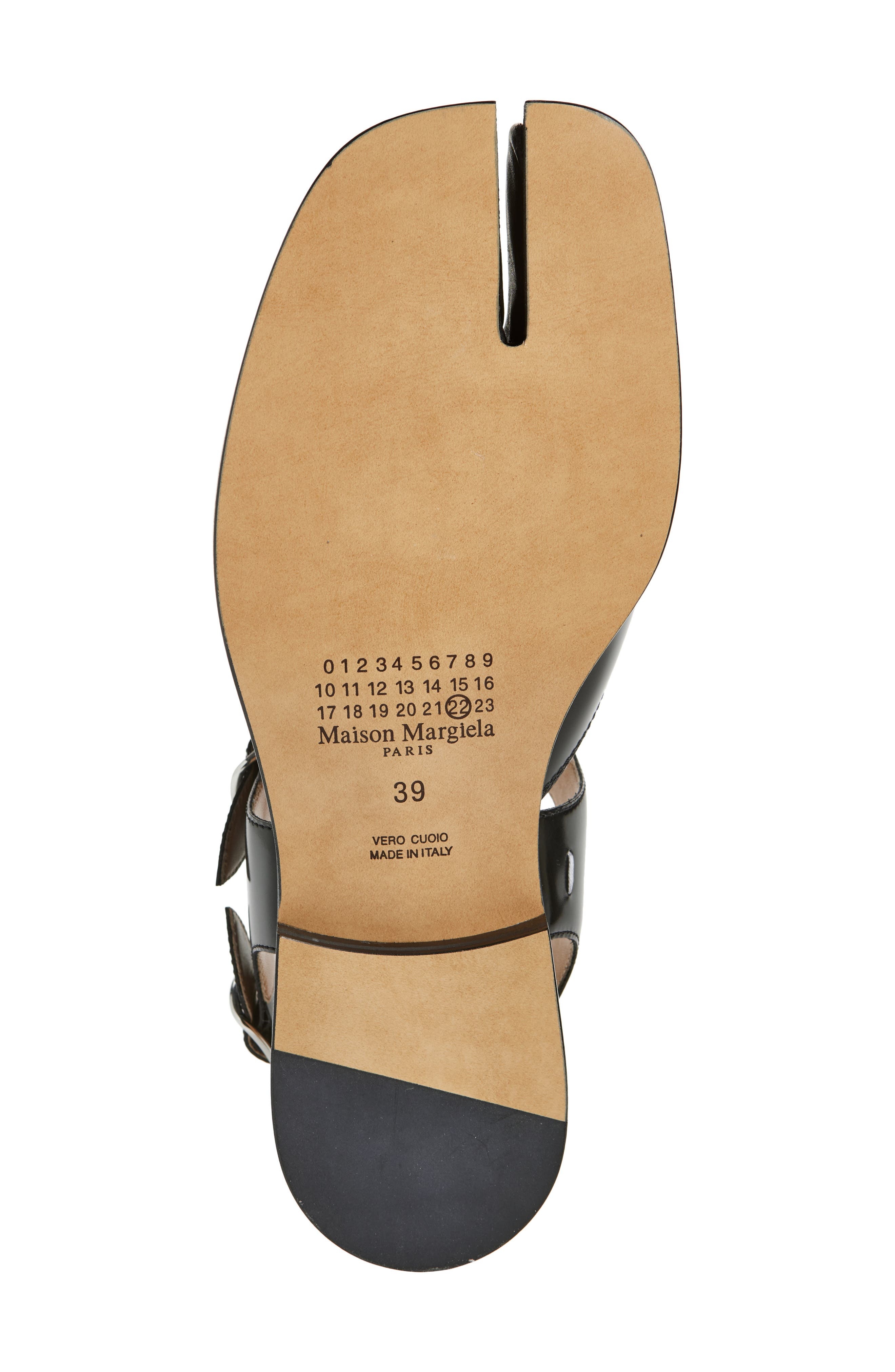 Maison Margiela Tabi Flat in Black at Nordstrom - 5