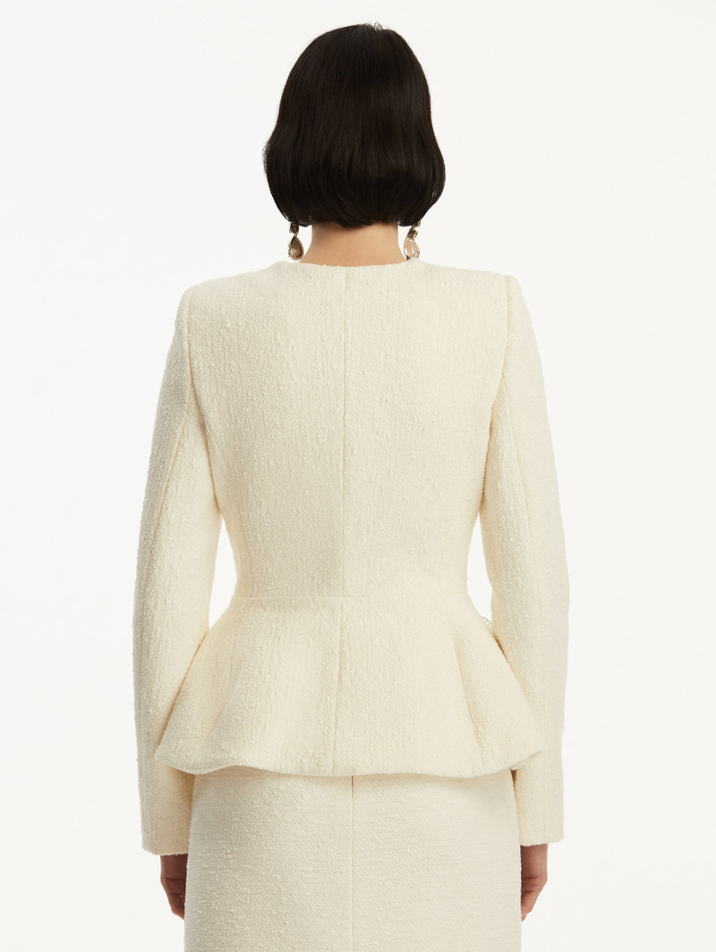 ORCHID EMBROIDERED TWEED JACKET 4