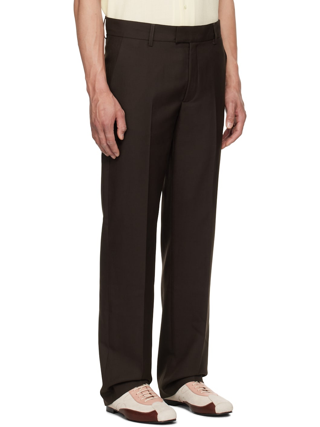Brown Mike Suit Trousers - 2