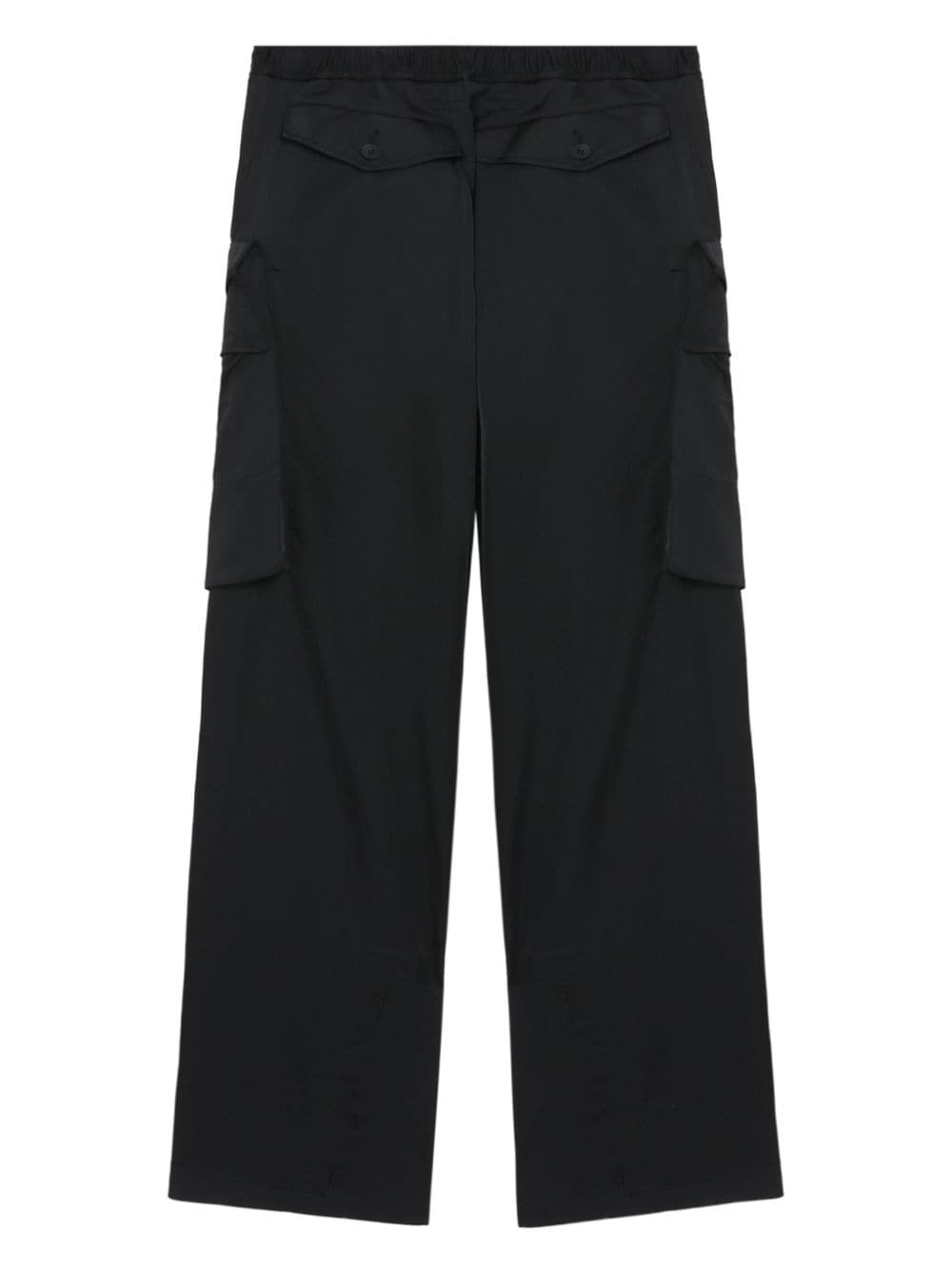wide-leg cargo trousers - 11