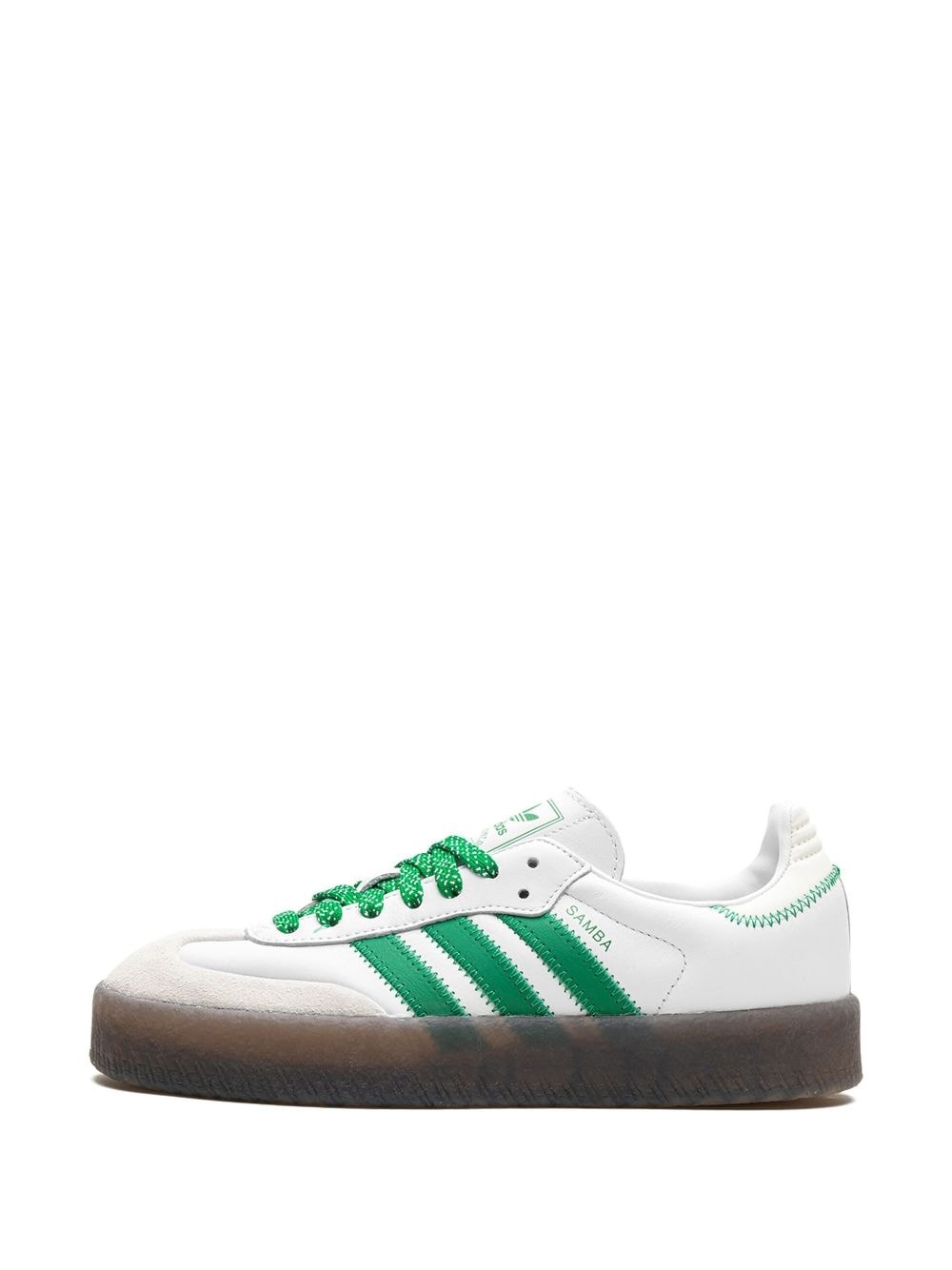 Sambae "Cloud White/Green" sneakers - 5