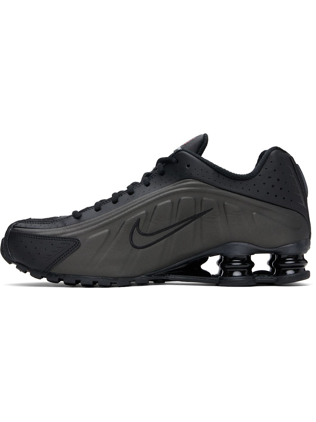 Black Shox R4 Sneakers - 3