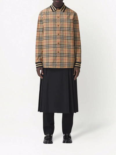 Burberry Vintage Check long-sleeve shirt outlook