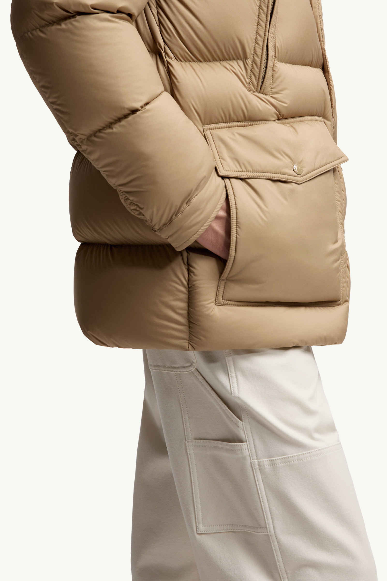 Bretagne Hooded Short Down Jacket - 6