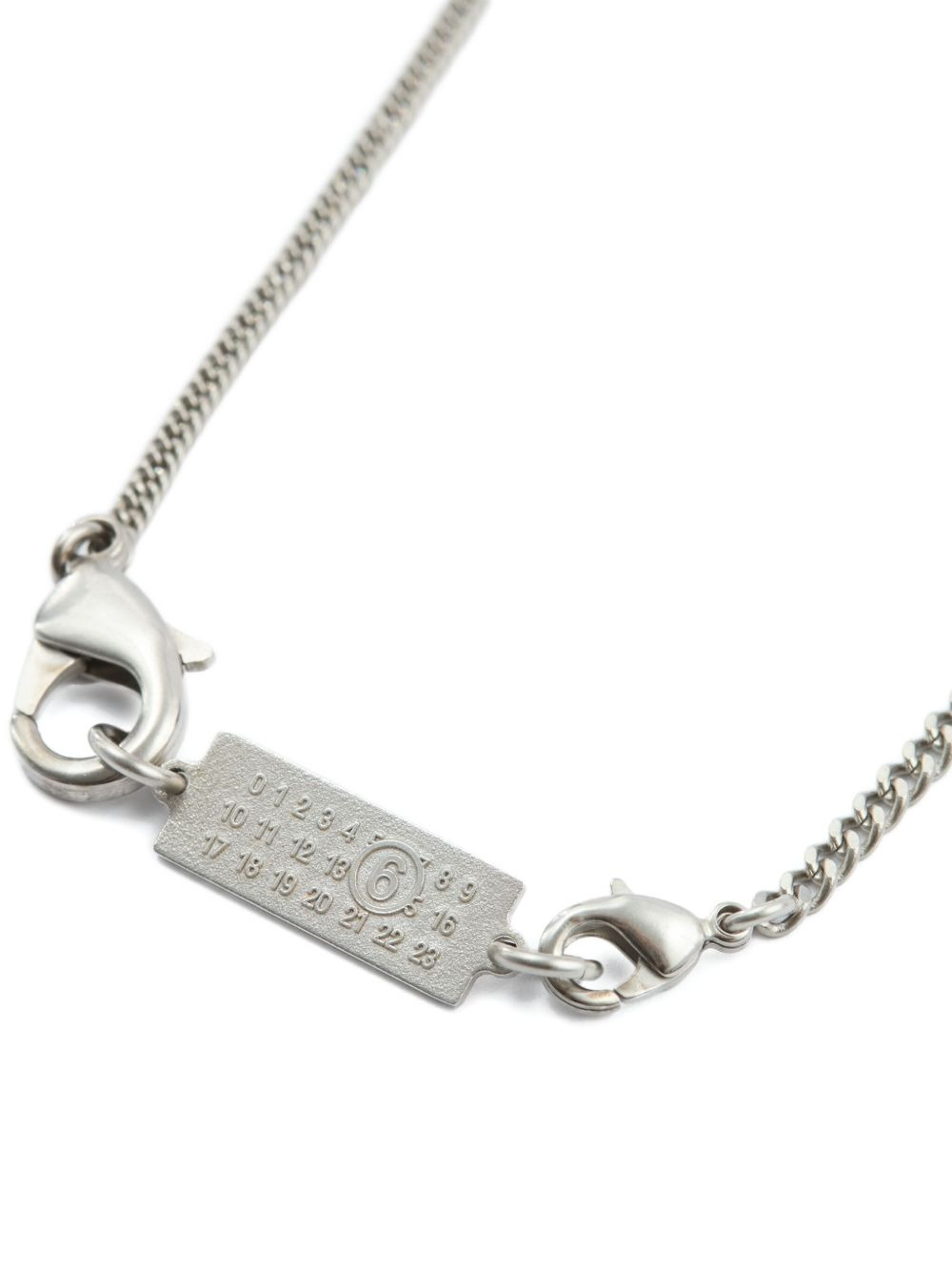 Numbers-motif necklace - 4