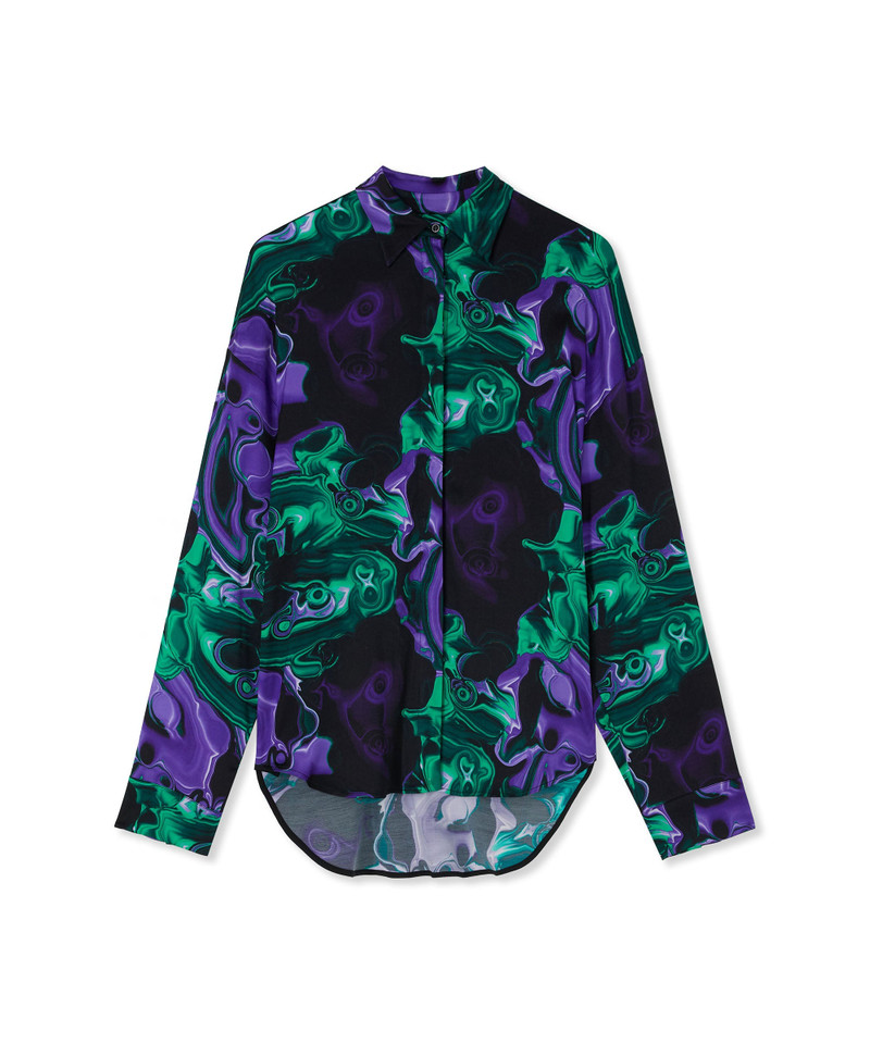 Shirt with "Magma" print - 1