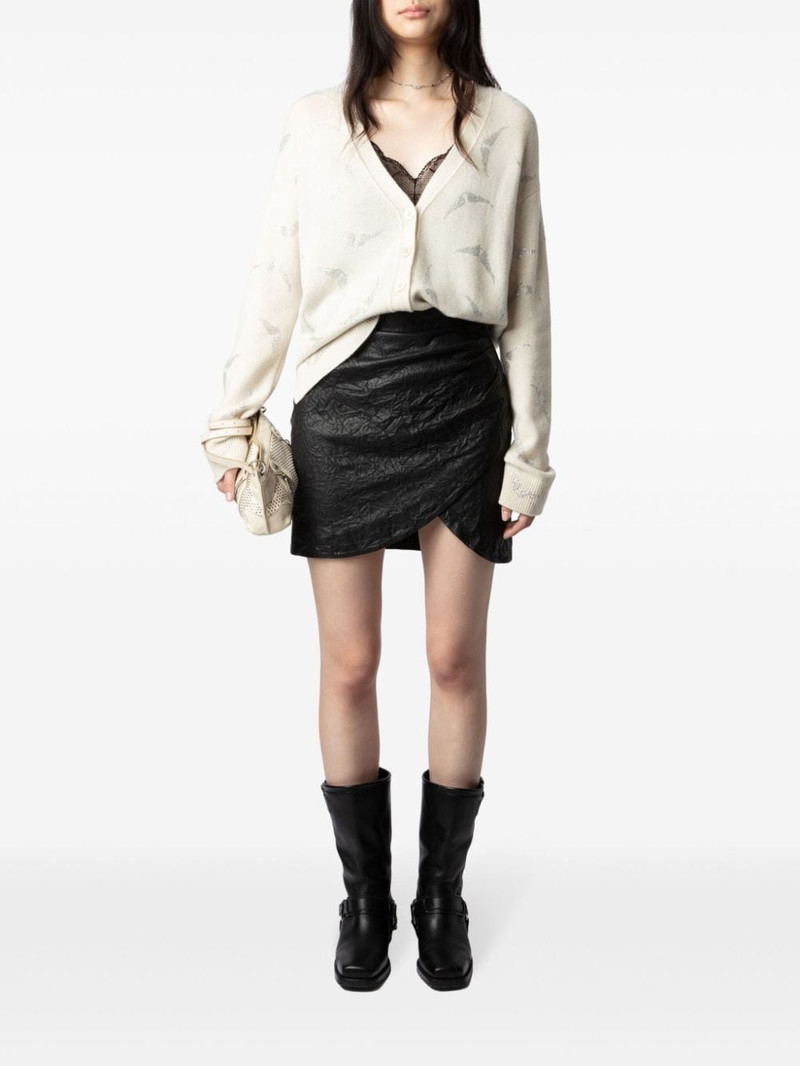 Zadig & Voltaire Mirka Strass Wings cardigan outlook