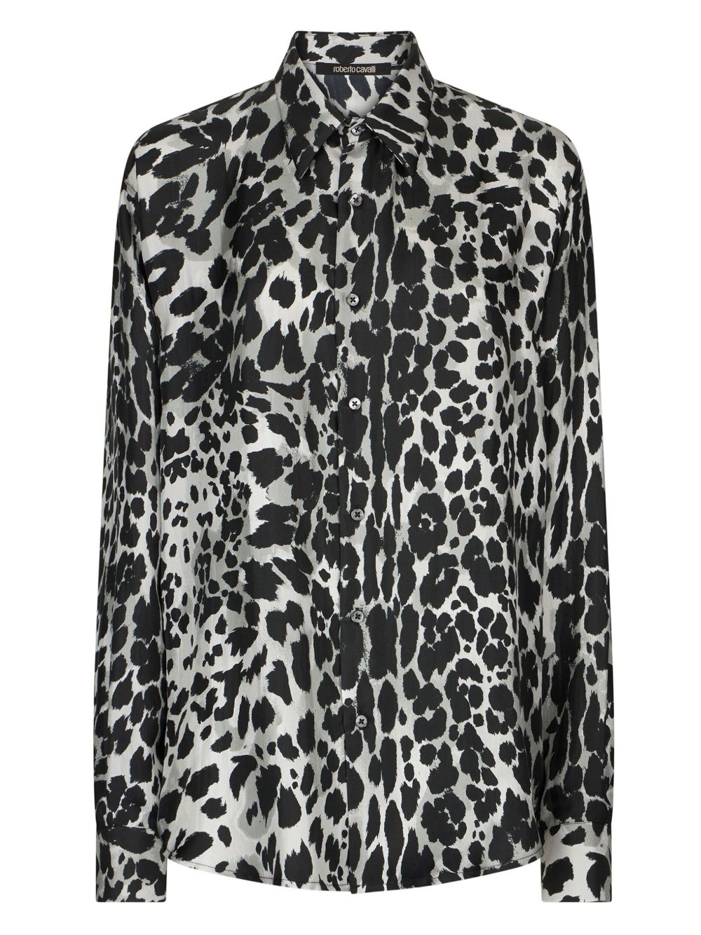 leopard-print shirt - 1