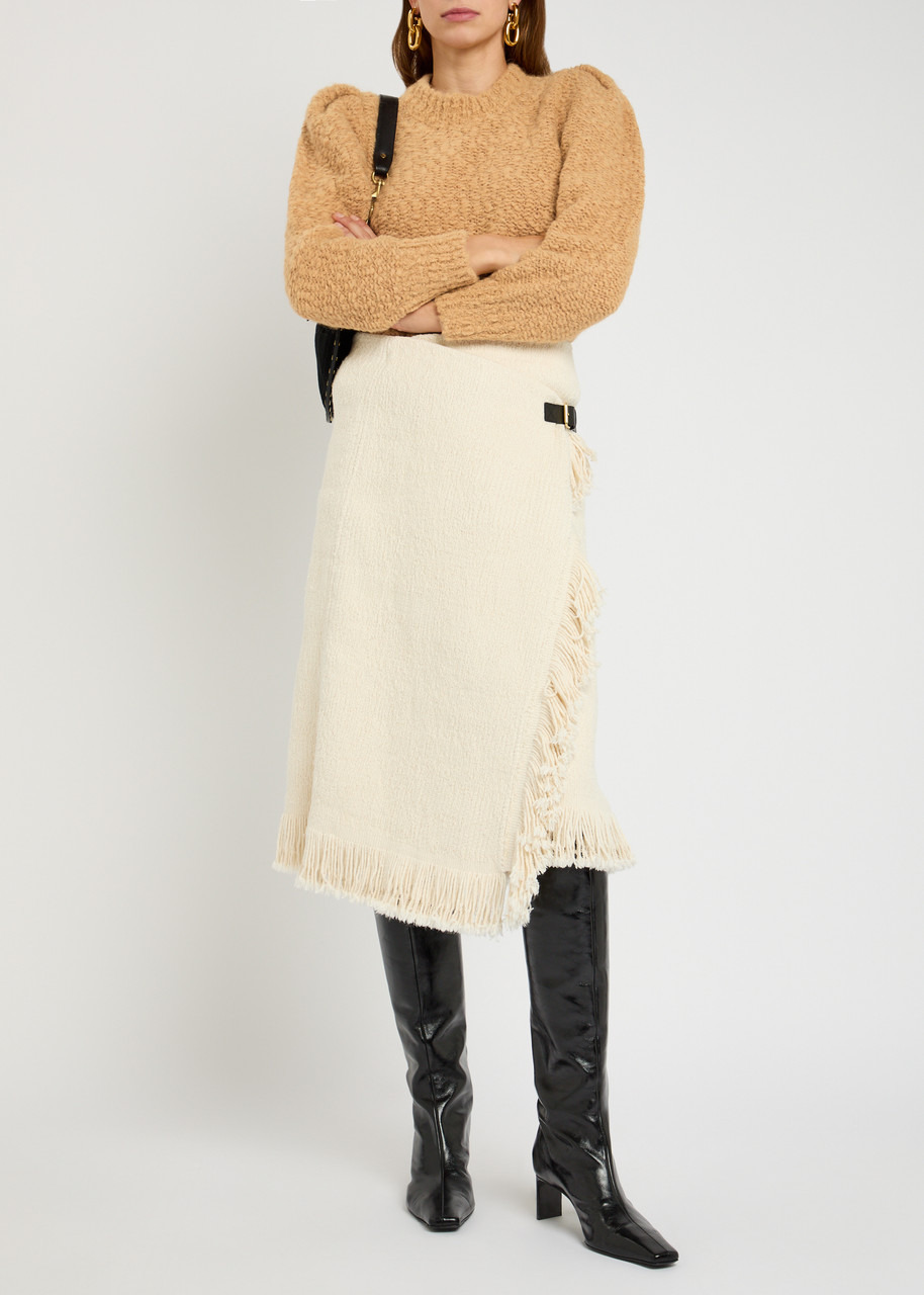 Isabel Marant Emma Textured Alpaca-blend Jumper - 4