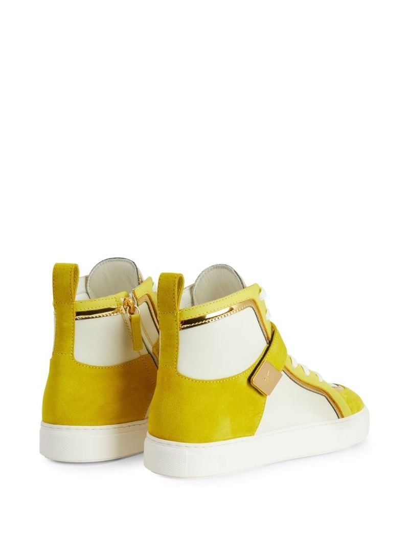 Zenas high-top panelled sneakers - 3