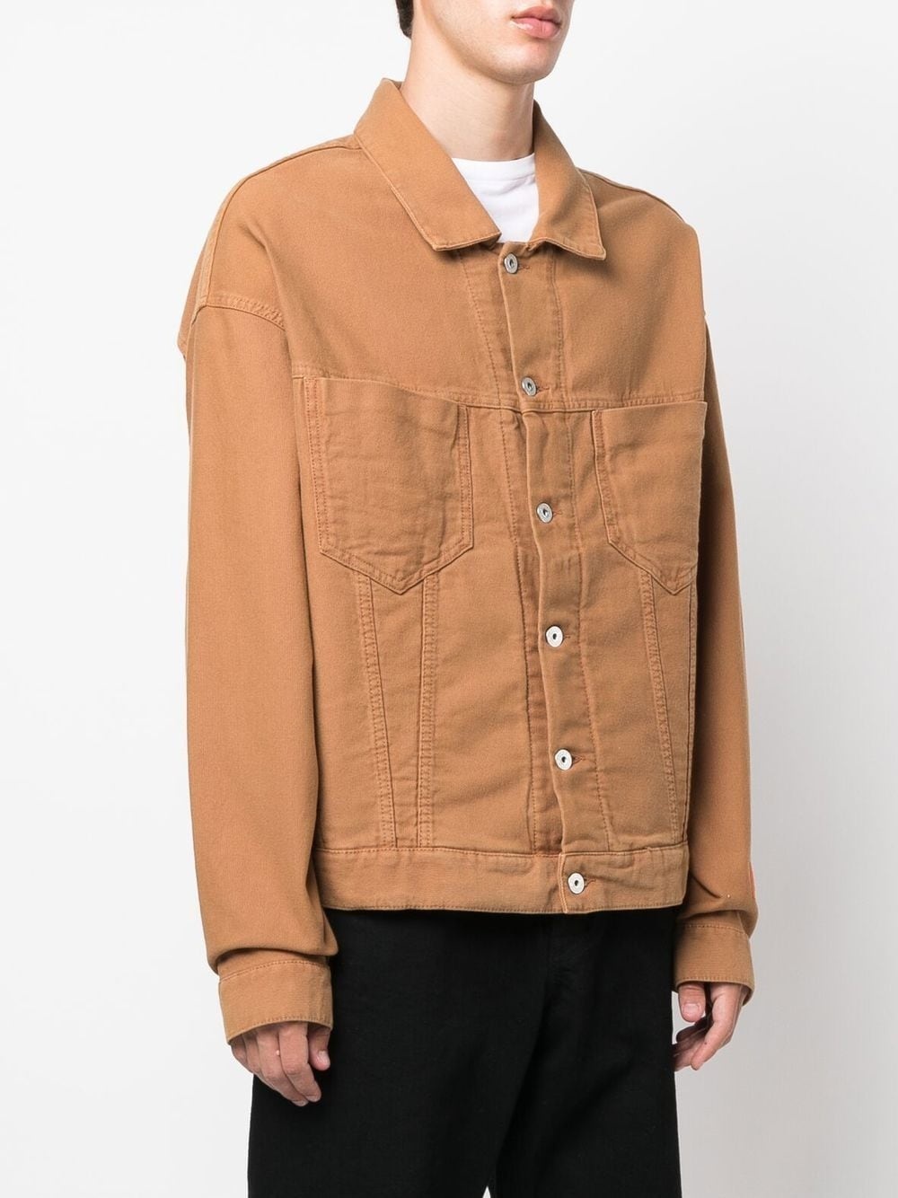 oversized canvas jacket - 3