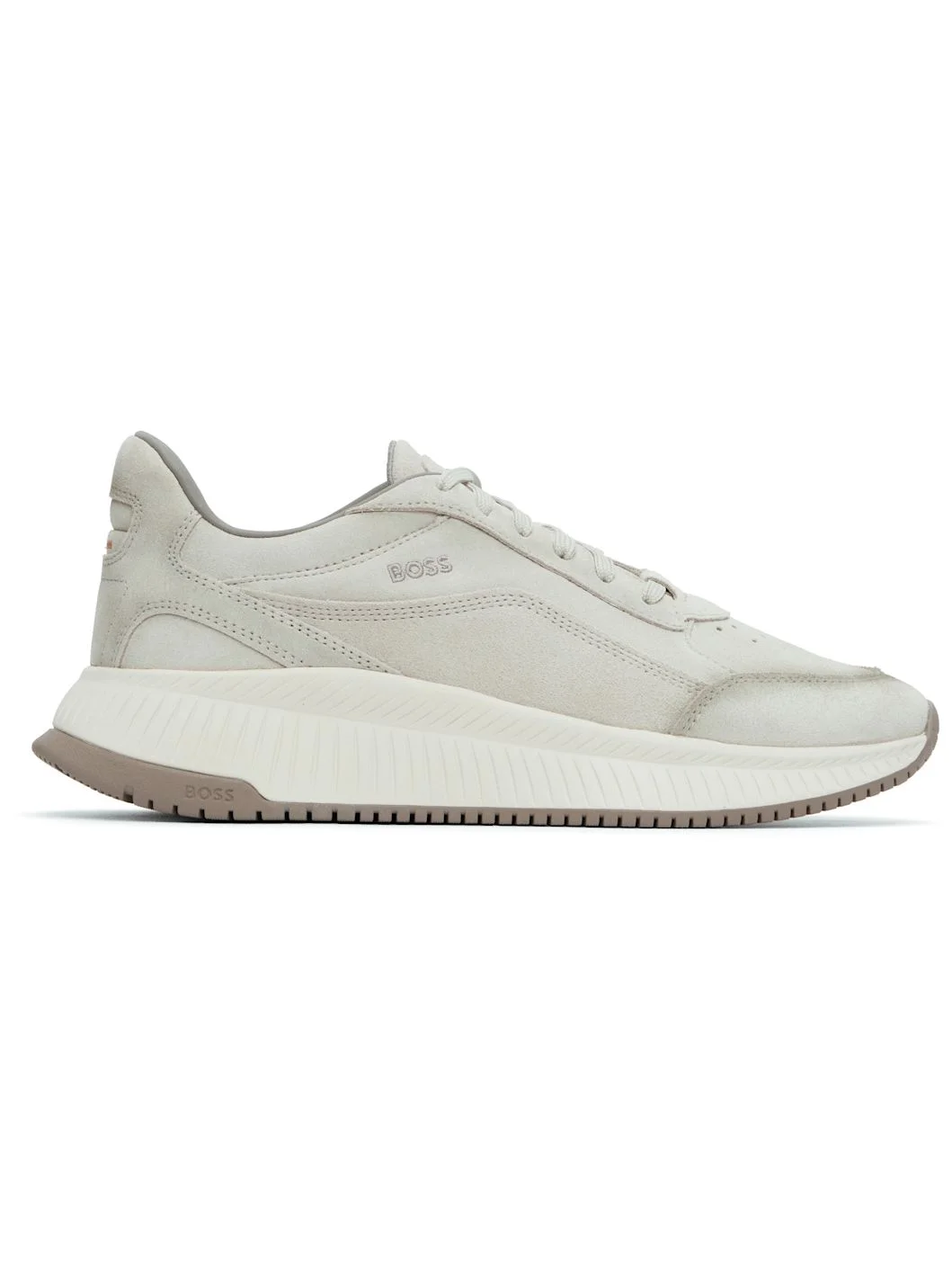 Beige TTNM Suede Sneakers - 1