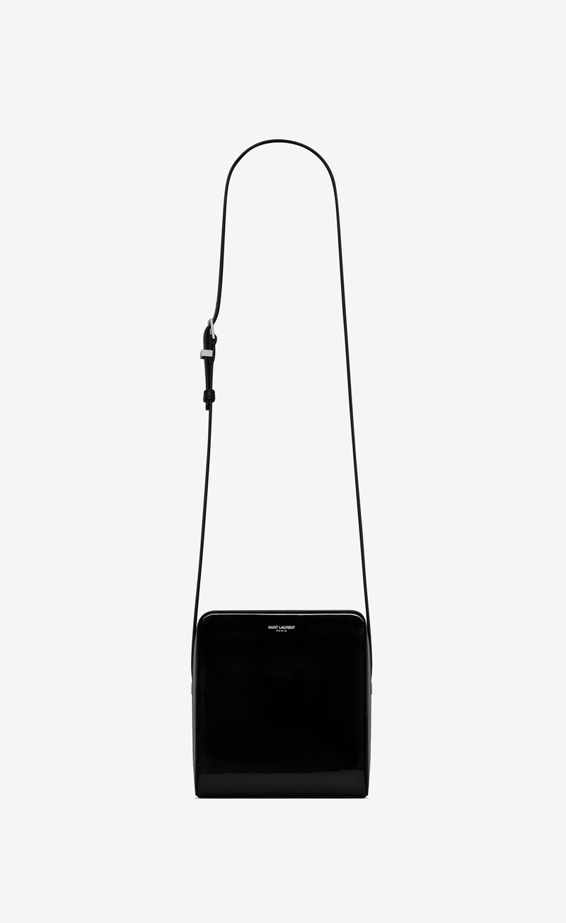 jay camera case crossbody pouch in patent leather 1