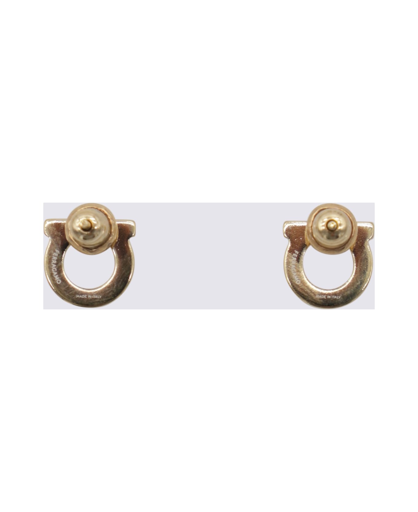 Gold Metal Earrings - 2