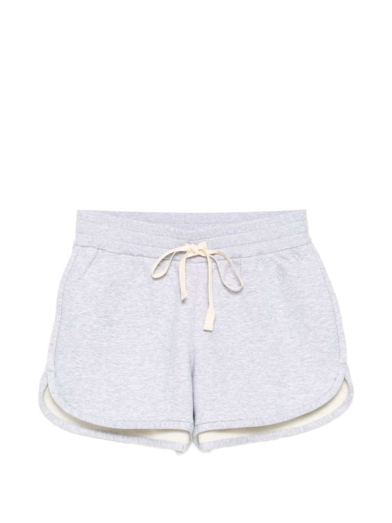 logo-embroidered shorts 1