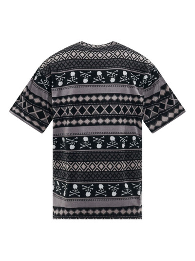 MASTERMIND WORLD jacquard crew-neck T-shirt outlook