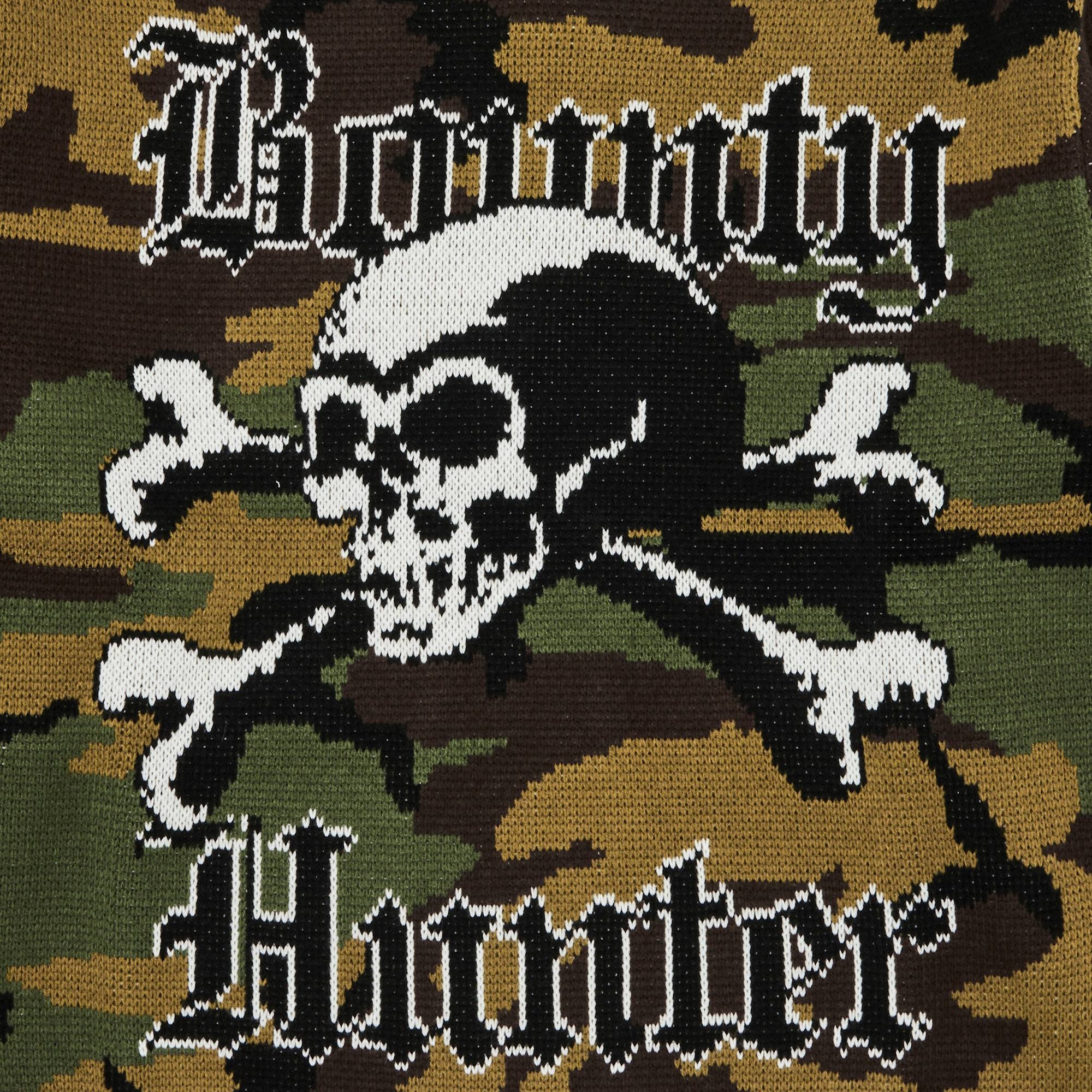 Supreme Supreme x Bounty Hunter Sweater 'Woodland Camo' REVERSIBLE