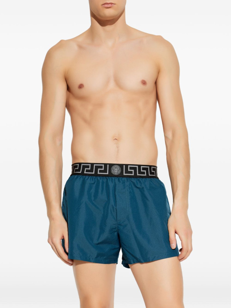 VERSACE greca-detail swim shorts outlook