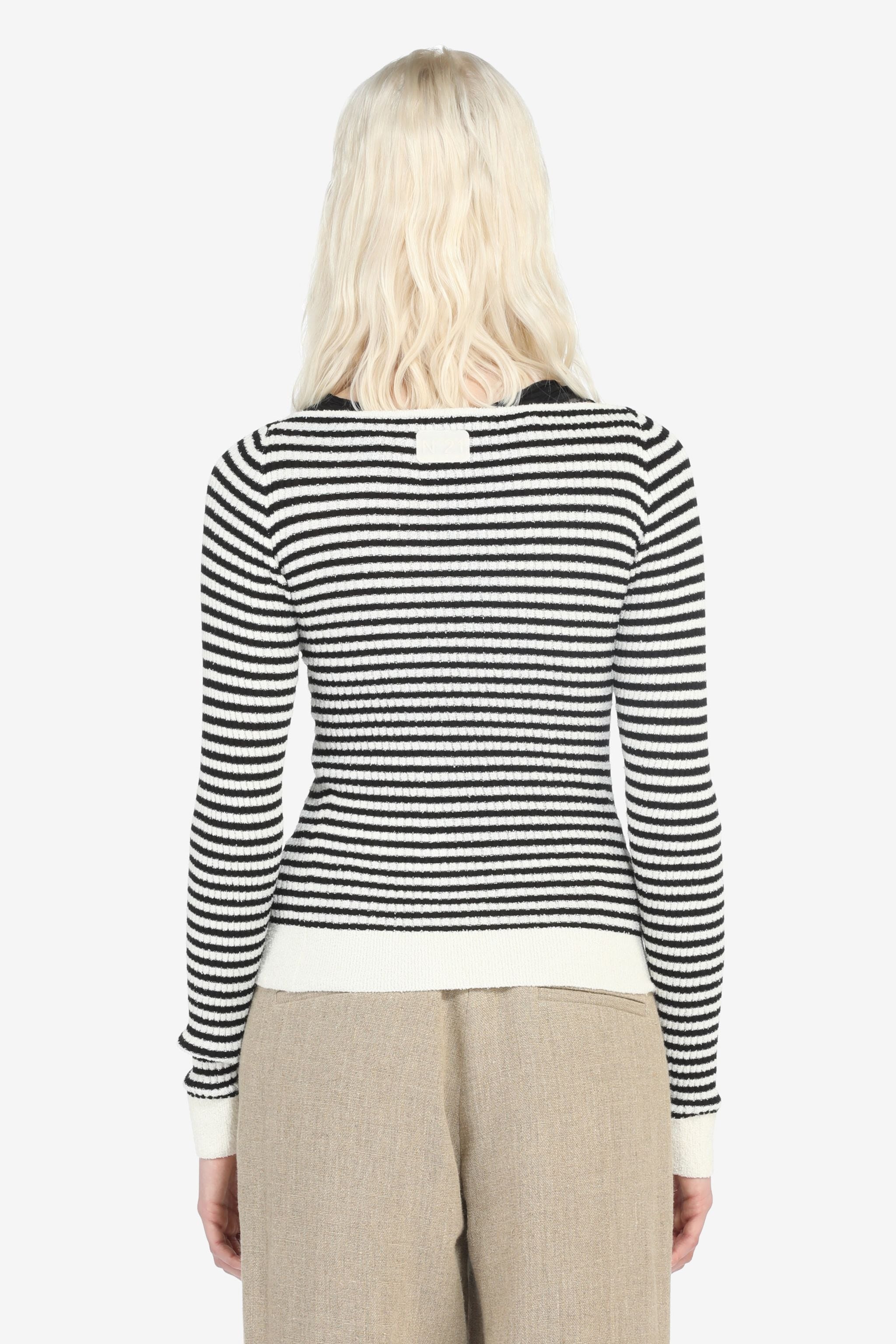 STRIPED CARDIGAN - 2