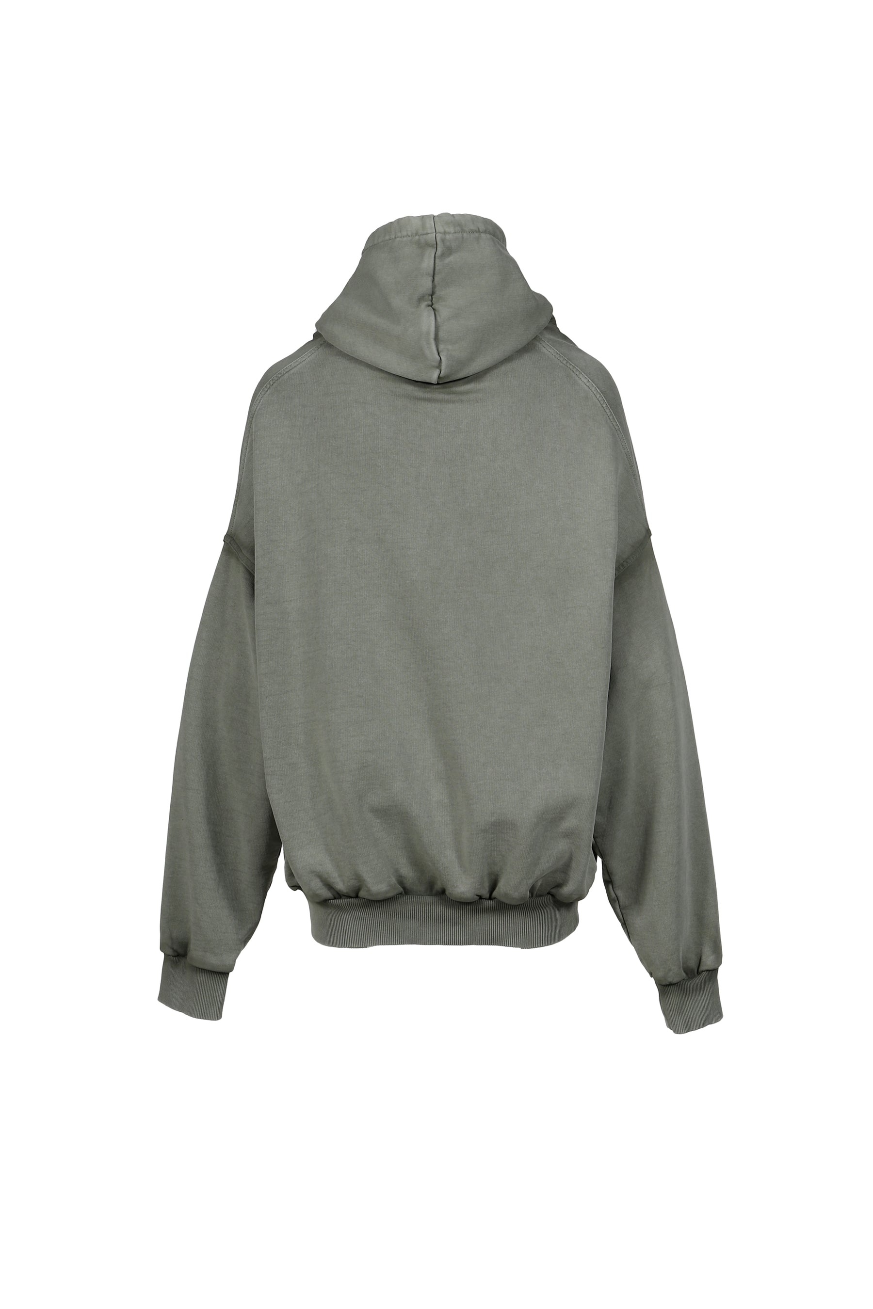 CUT HOODIE / GRN - 6