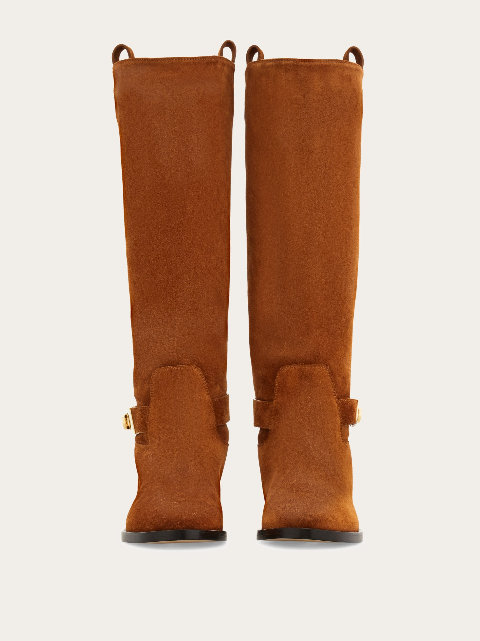 Knee high boot with Hug buckle detail - 3
