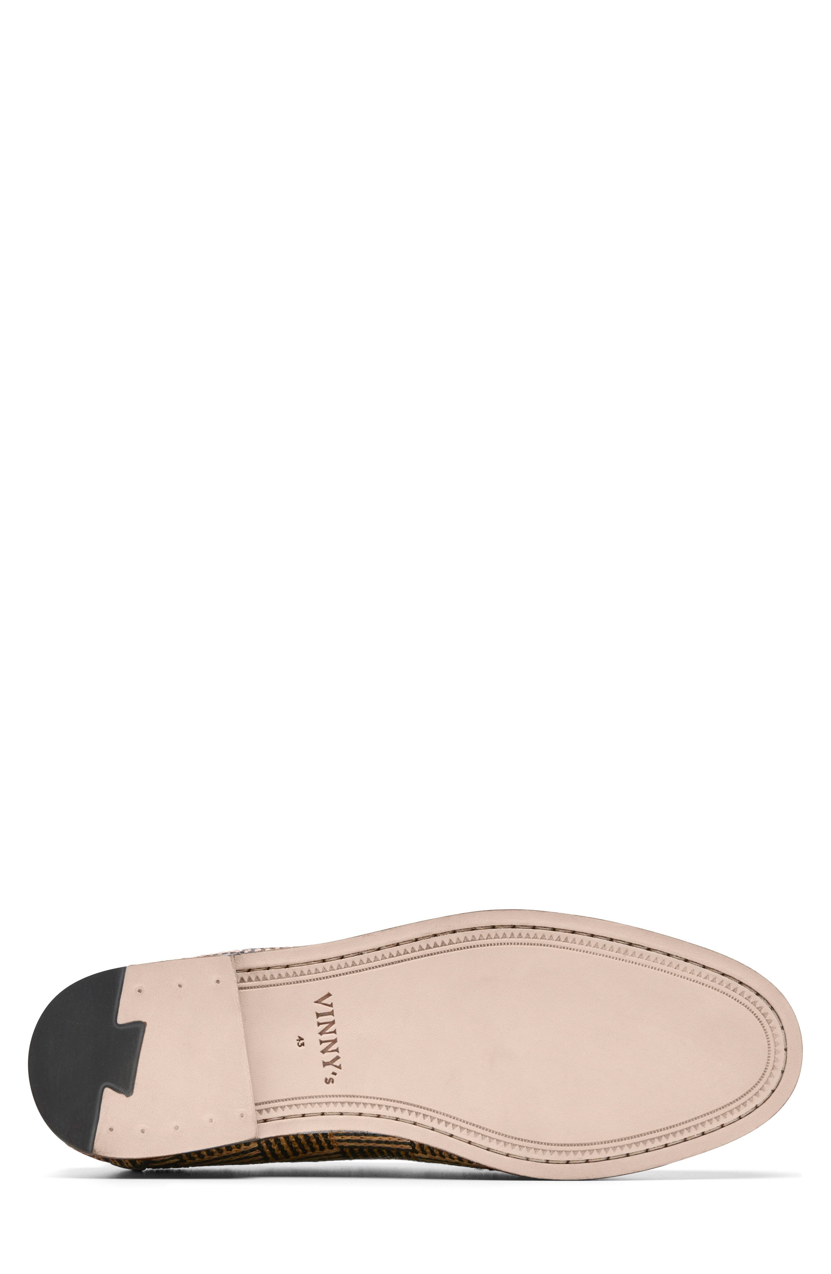 VINNY'S Belgee Raffia Loafer in Brown Raffia at Nordstrom - 5