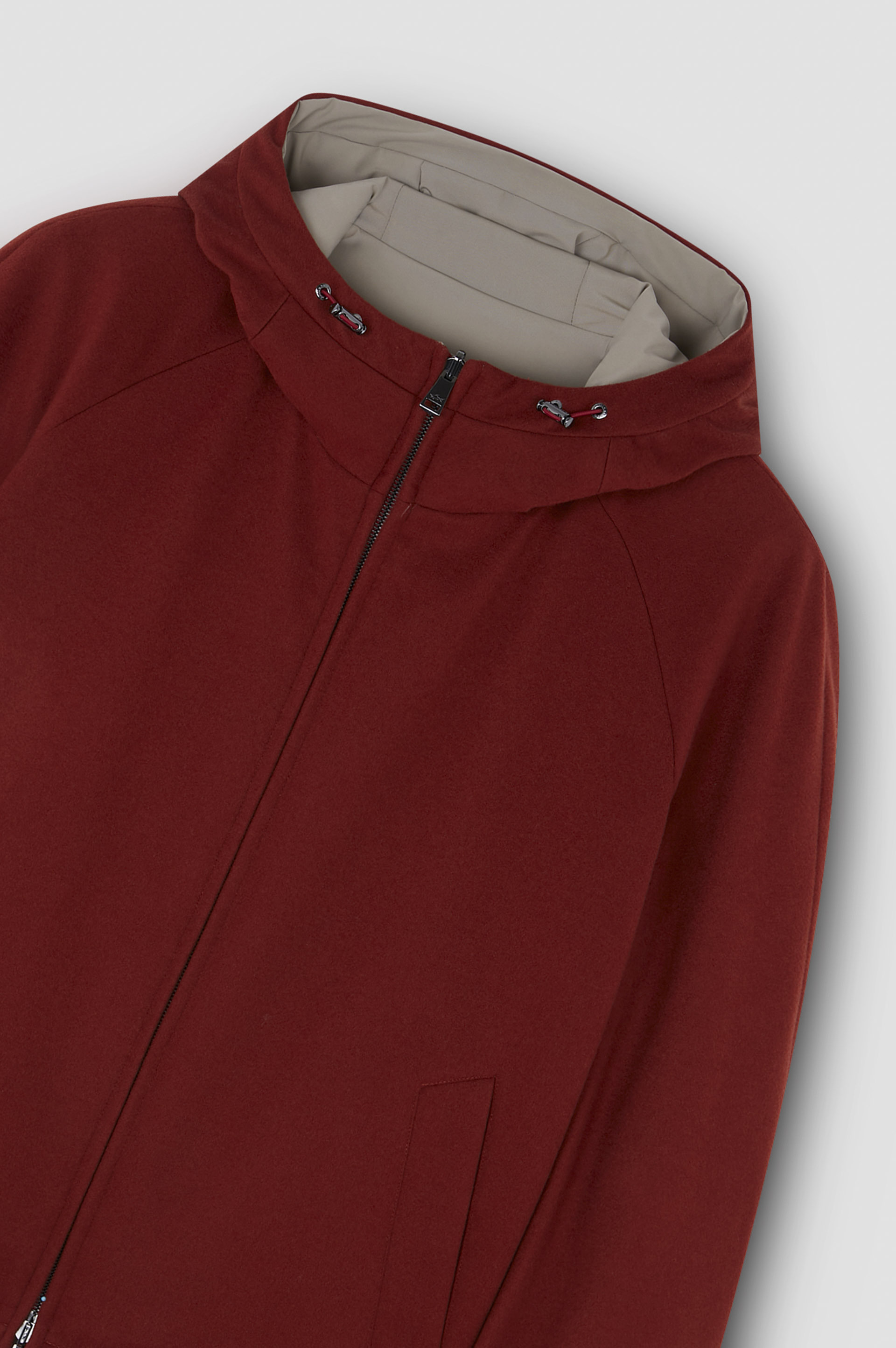 REVERSIBLE JACKET IN CASHMERE AND TYPHOON® - 5