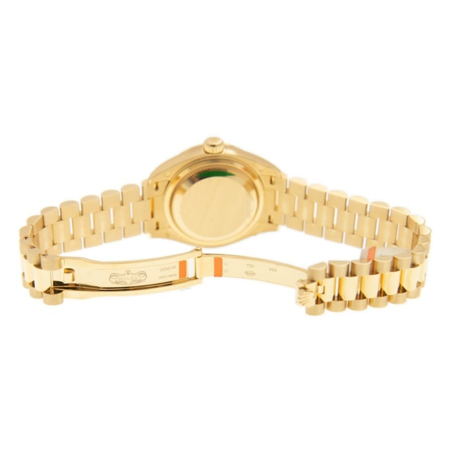 Rolex Lady-Datejust Mint Green Dial 18 Carat Yellow Gold President Watch 279138GNDP - 6